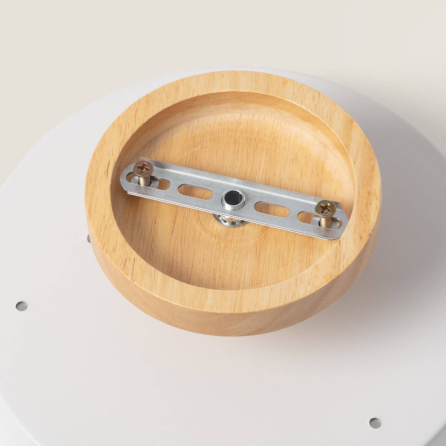 Plafonnier LED 12W IP20 Non-Dimmable en Bois et Métal