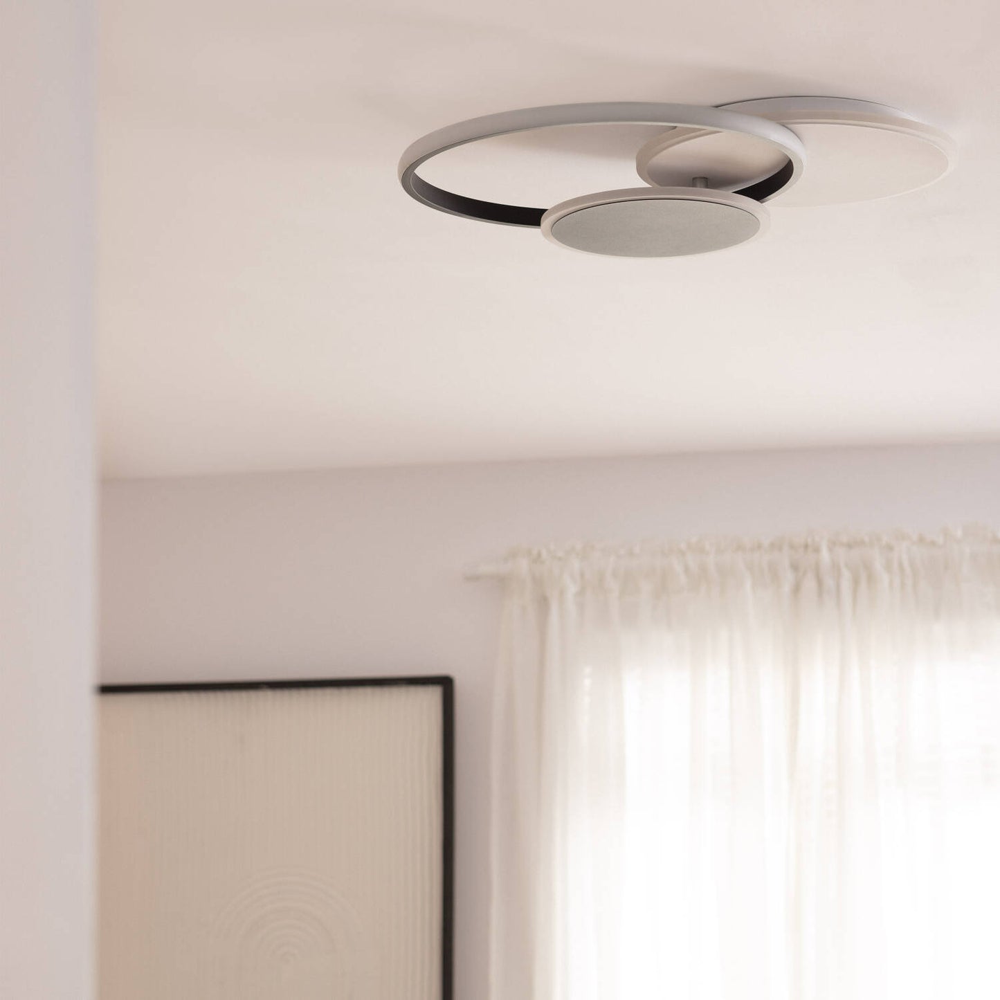 Plafonnier LED 27W IP20 Métal Installation en Saillie