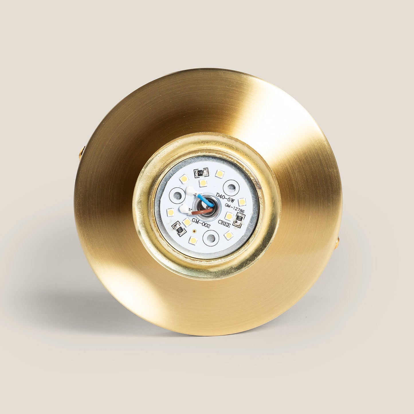 Plafonnier LED 9W Métal et Verre IP20 900lm