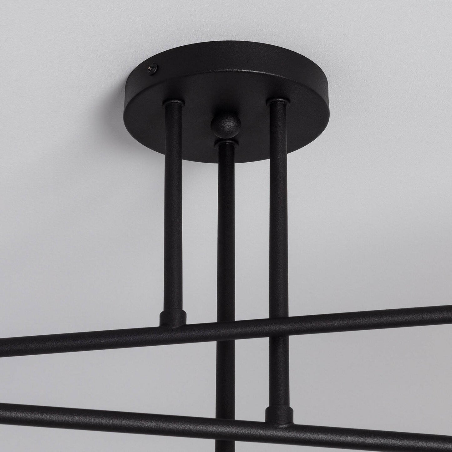 Plafonnier LED Métal Fimbo 6 Spots, 20W, IP20, Installation en Saillie