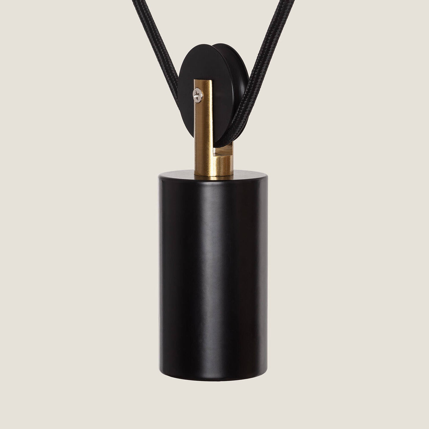 Suspension LED Métal Noir 40W IP20