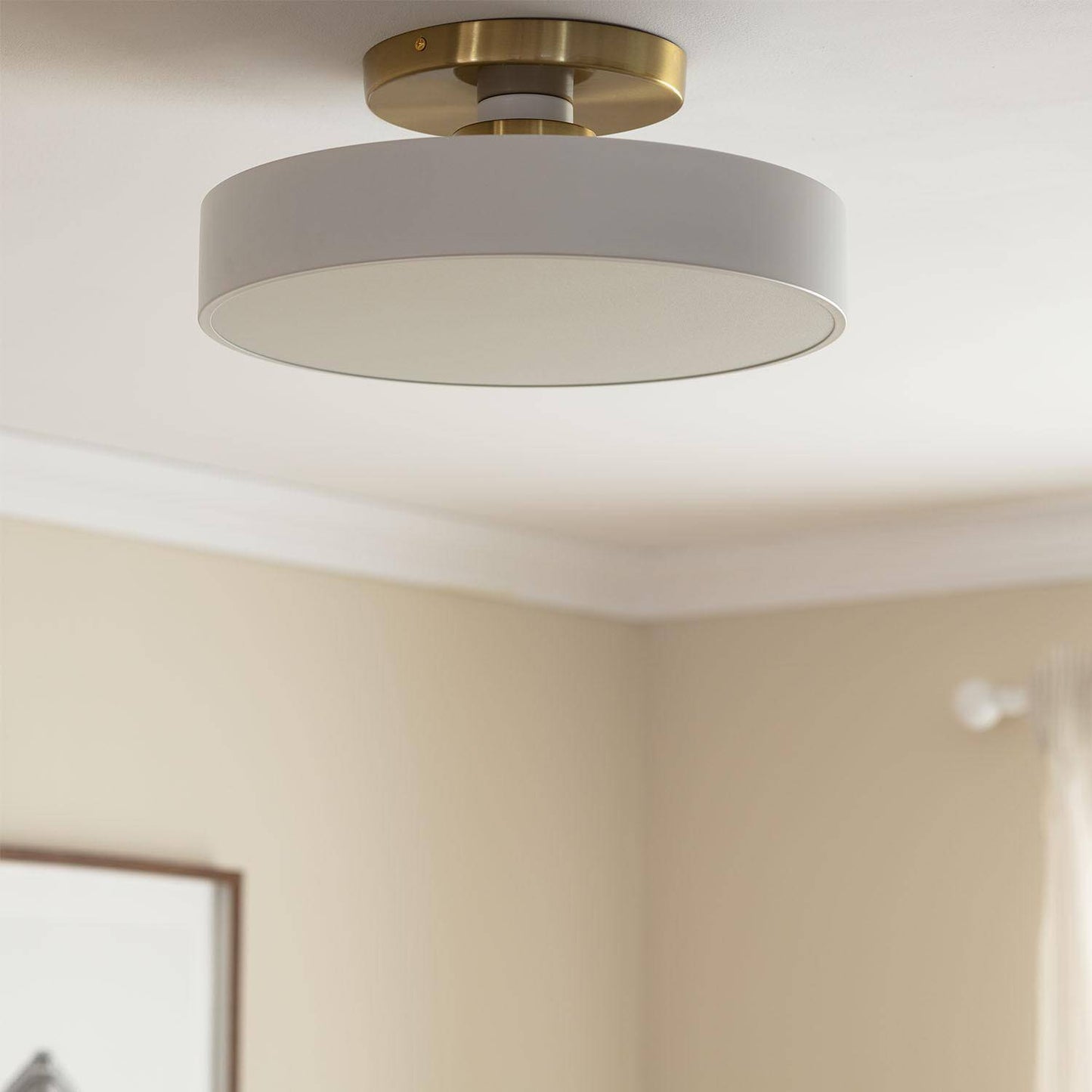 Plafonnier LED Métal 3 Points, IP20, 20W, Installation en Saillie