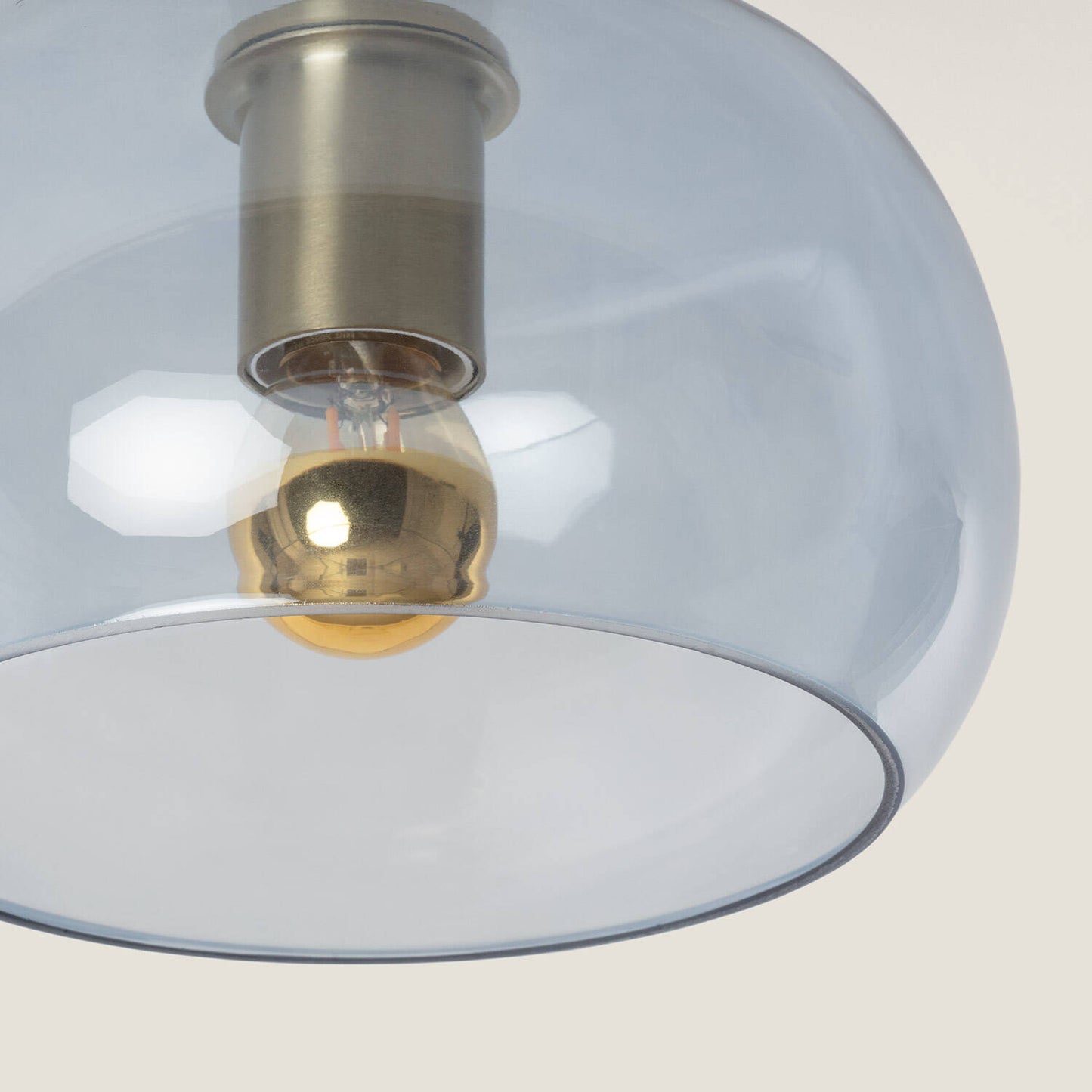 Plafonnier LED Métal et Verre 20W IP20 Installation en Saillie