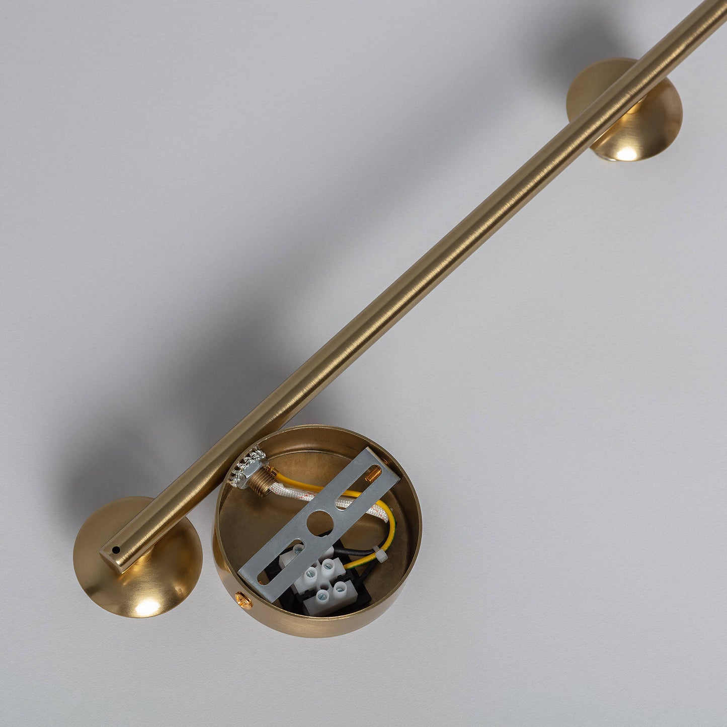 Plafonnier LED Moonlight Brass 4 Spots, 12W, IP20, Installation en Saillie