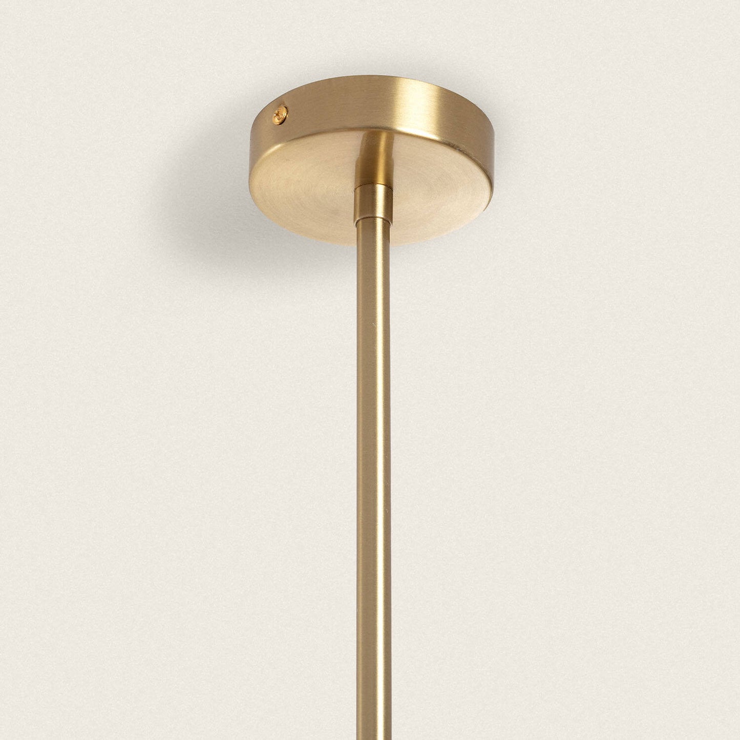 Plafonnier LED Métal et Verre Doré 12W IP20