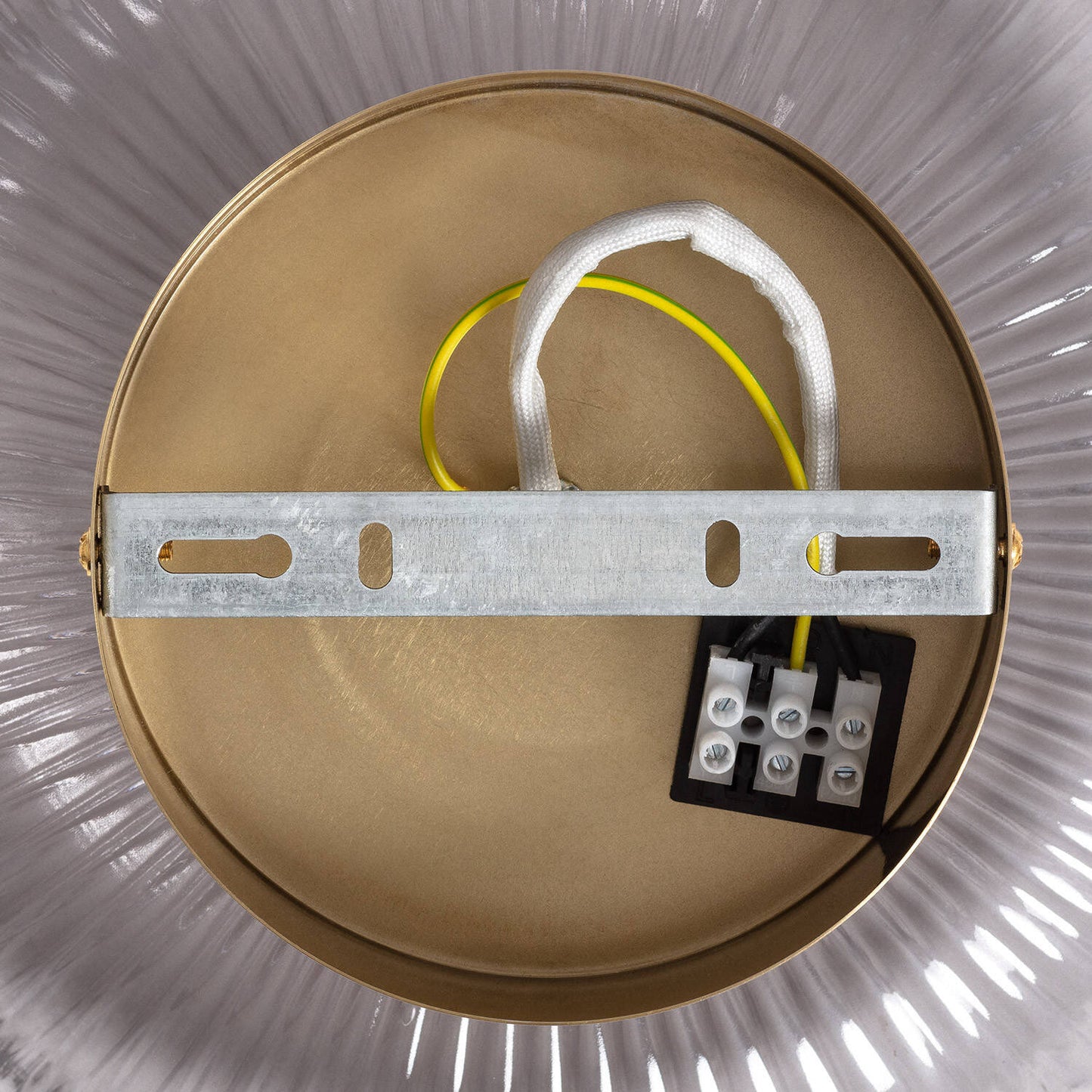 Plafonnier LED Windsor en Métal et Verre, 20W, IP20, Installation en Saillie