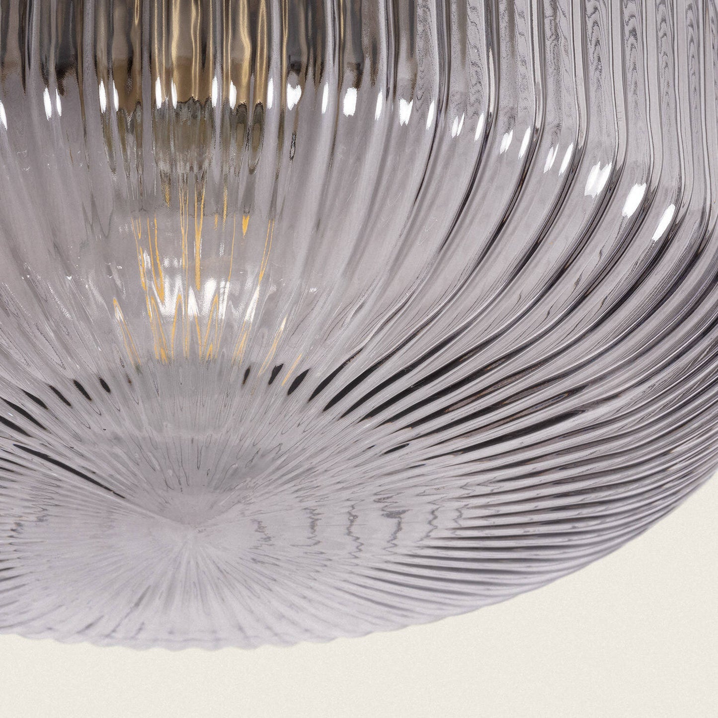 Plafonnier LED Windsor en Métal et Verre, 20W, IP20, Installation en Saillie
