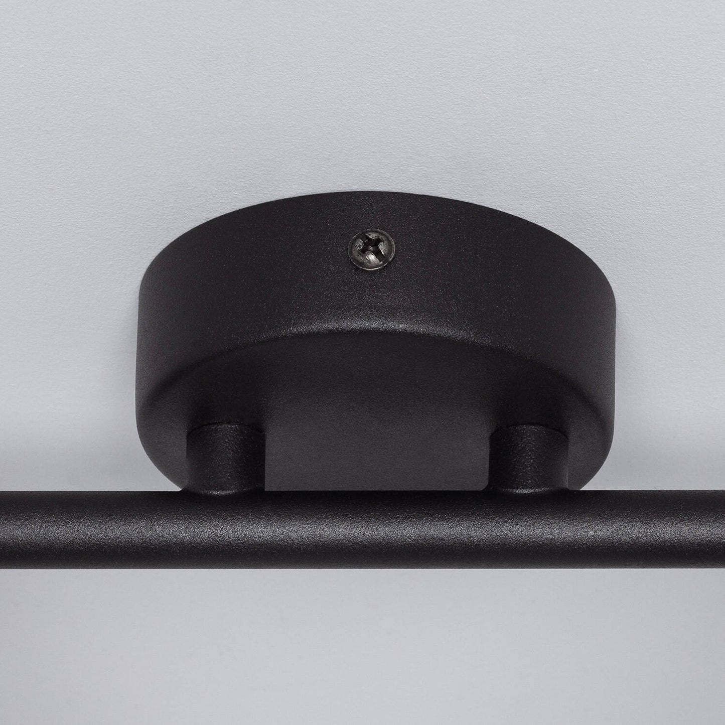 Plafonnier Orientable 2 Spots GU10 en Aluminium Noir, IP20