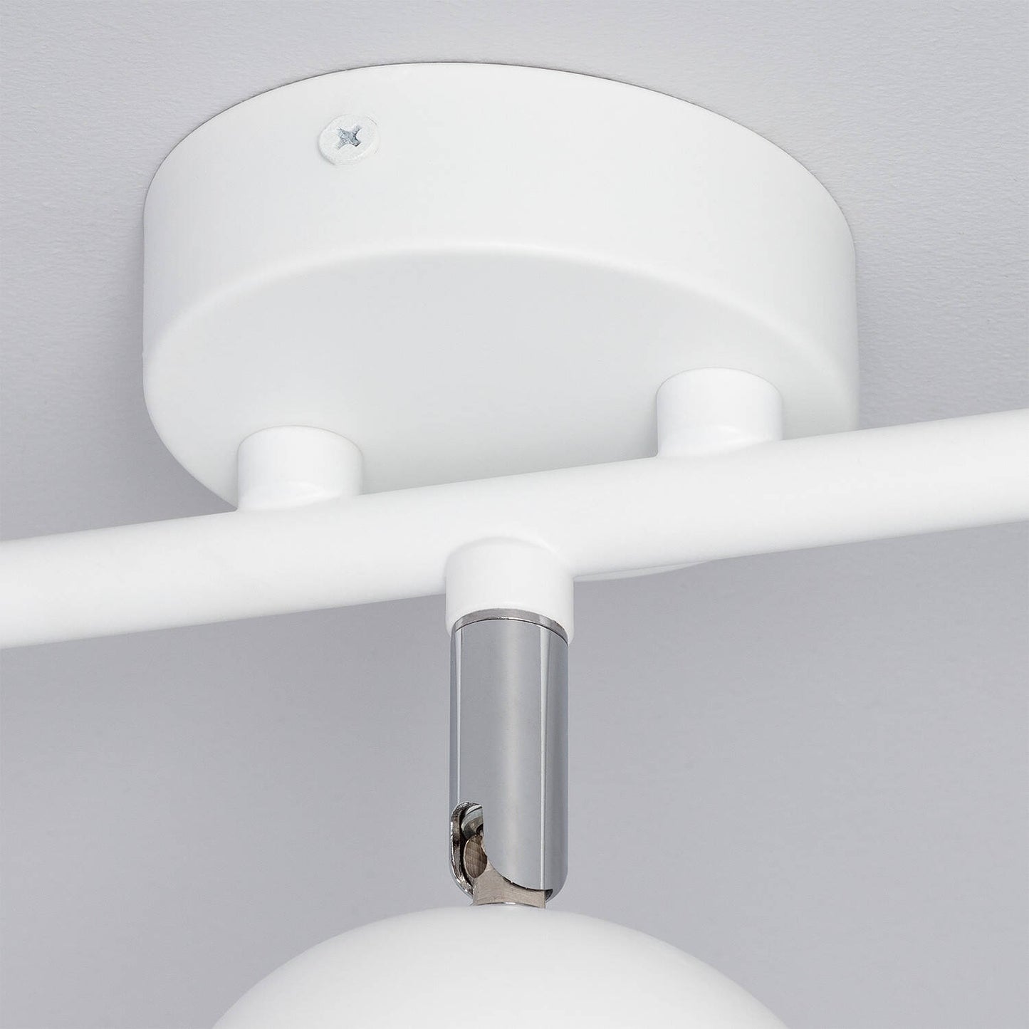 Plafonnier Orientable Aluminium 3 Spots GU10, IP20, 12W