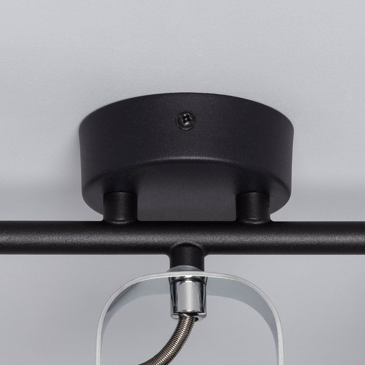 Plafonnier LED Orientable 3 Spots 12W IP20 Noir