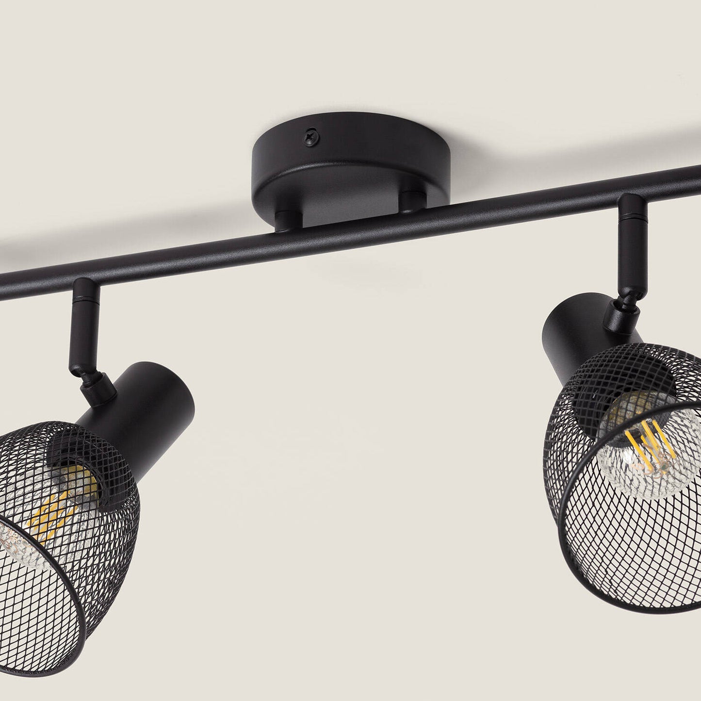 Plafonnier Orientable Aluminium 6 Spots E14, IP20, 20W