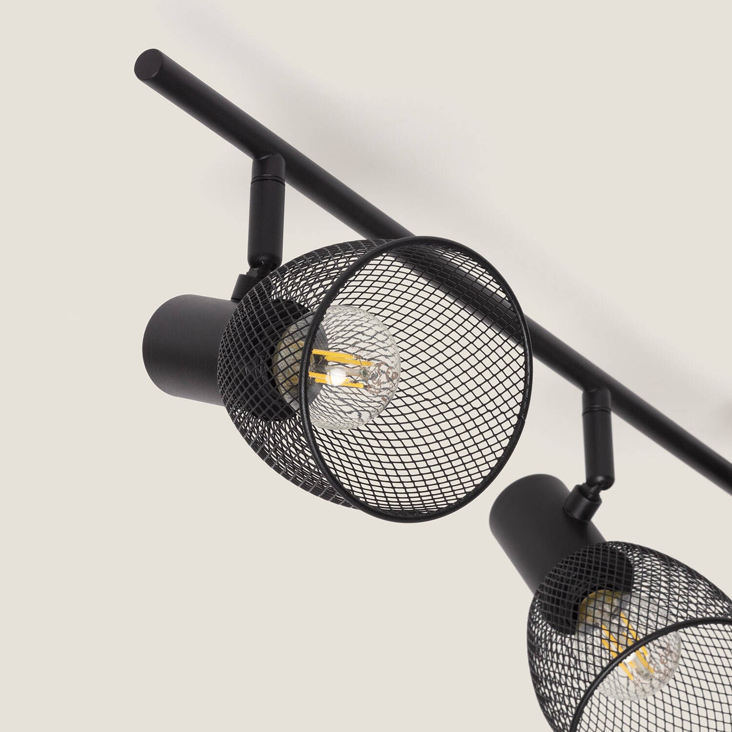 Plafonnier Orientable Aluminium 6 Spots E14, IP20, 20W