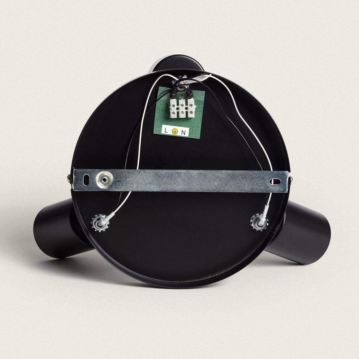 Plafonnier Orientable Métal Noir 3 Spots GU10, IP20