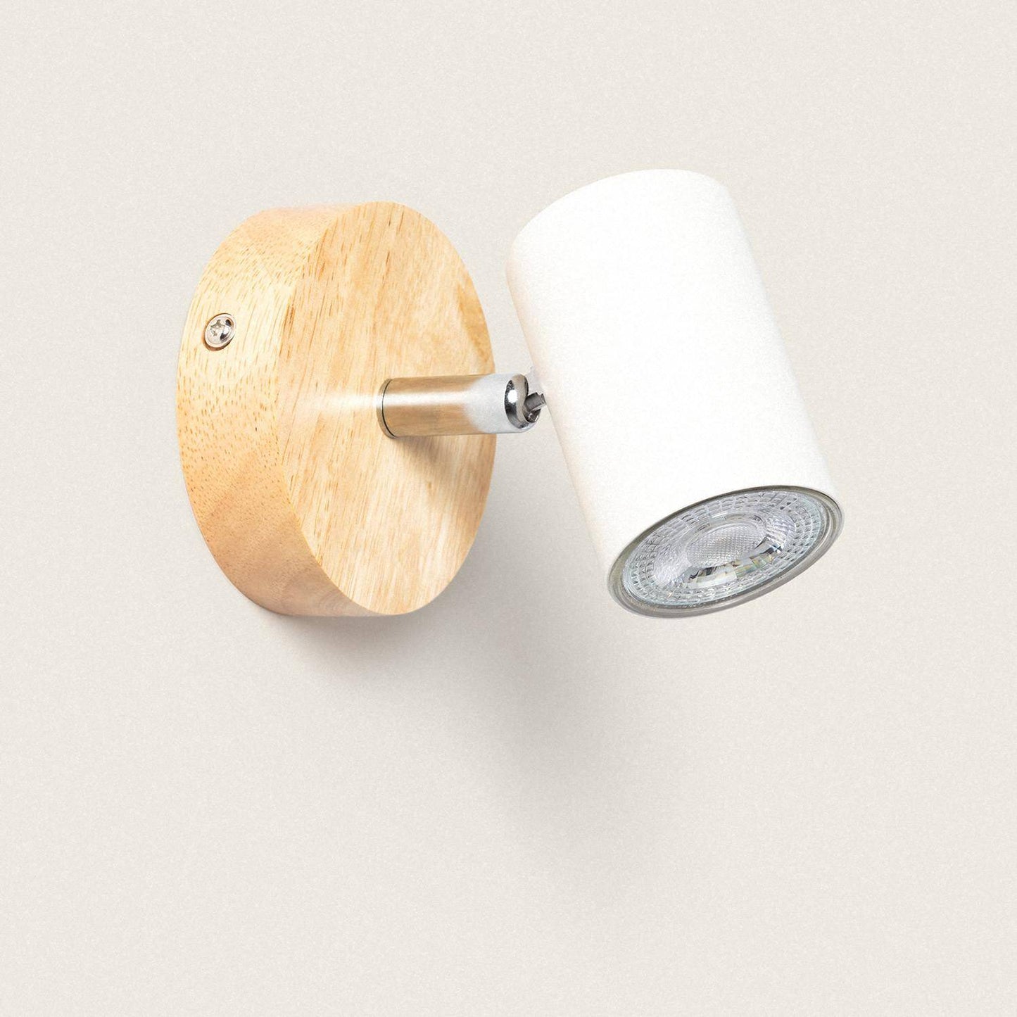 Plafonnier Orientable en Bois et Métal 20W IP20