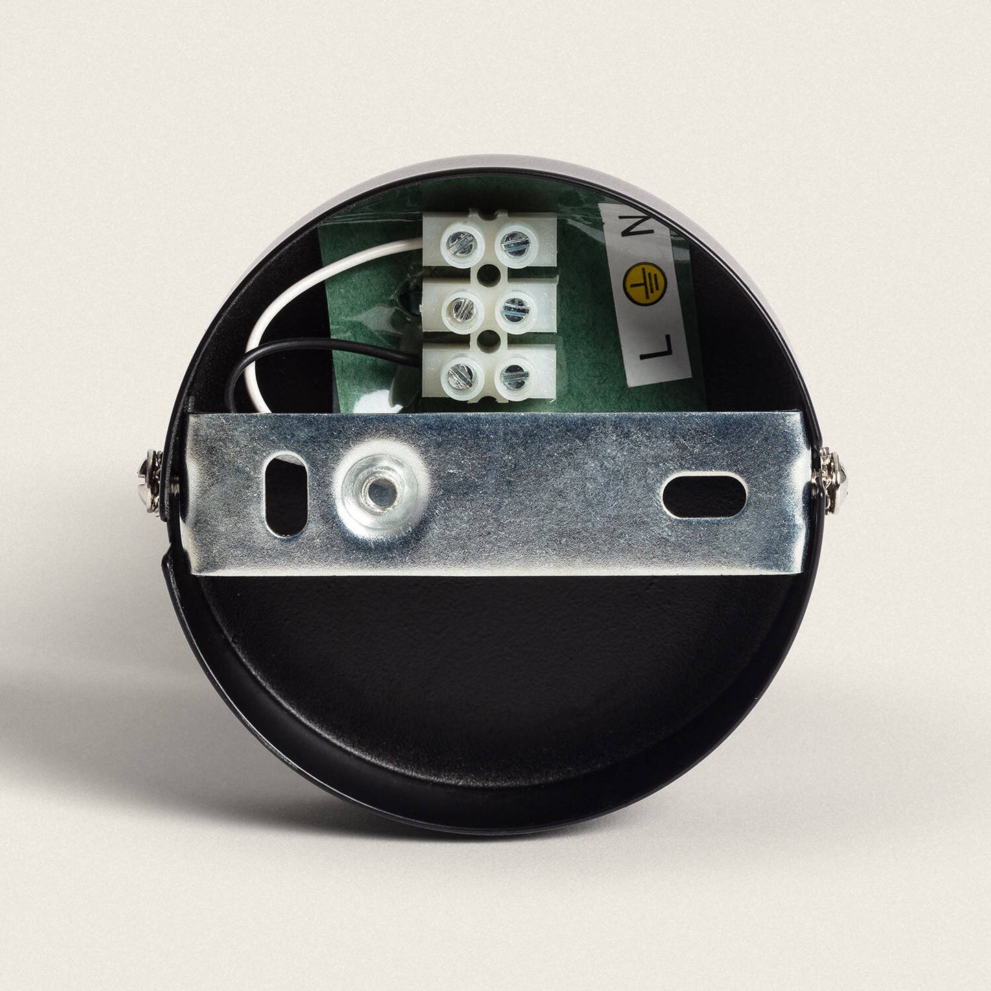 Plafonnier Orientable Métal 1 Spot Noir IP20 20W