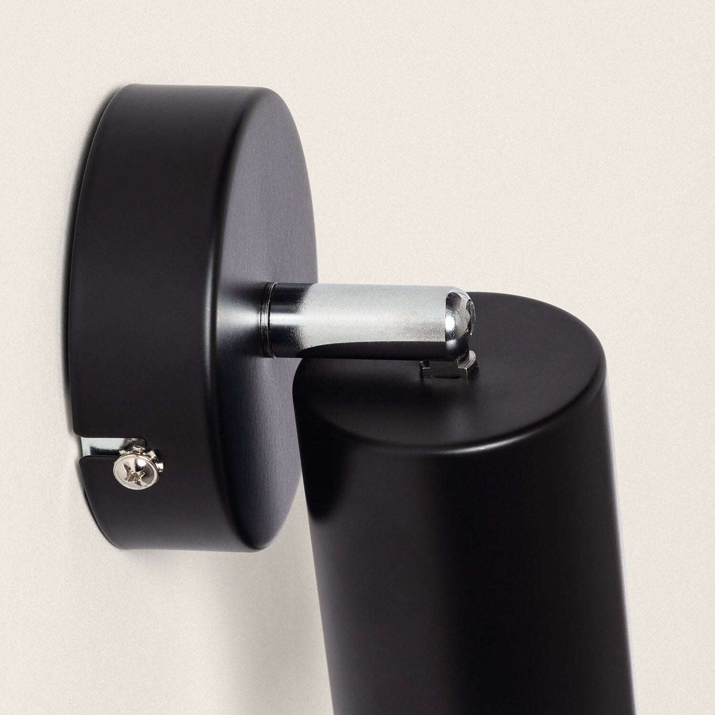 Plafonnier Orientable Métal 1 Spot Noir IP20 20W