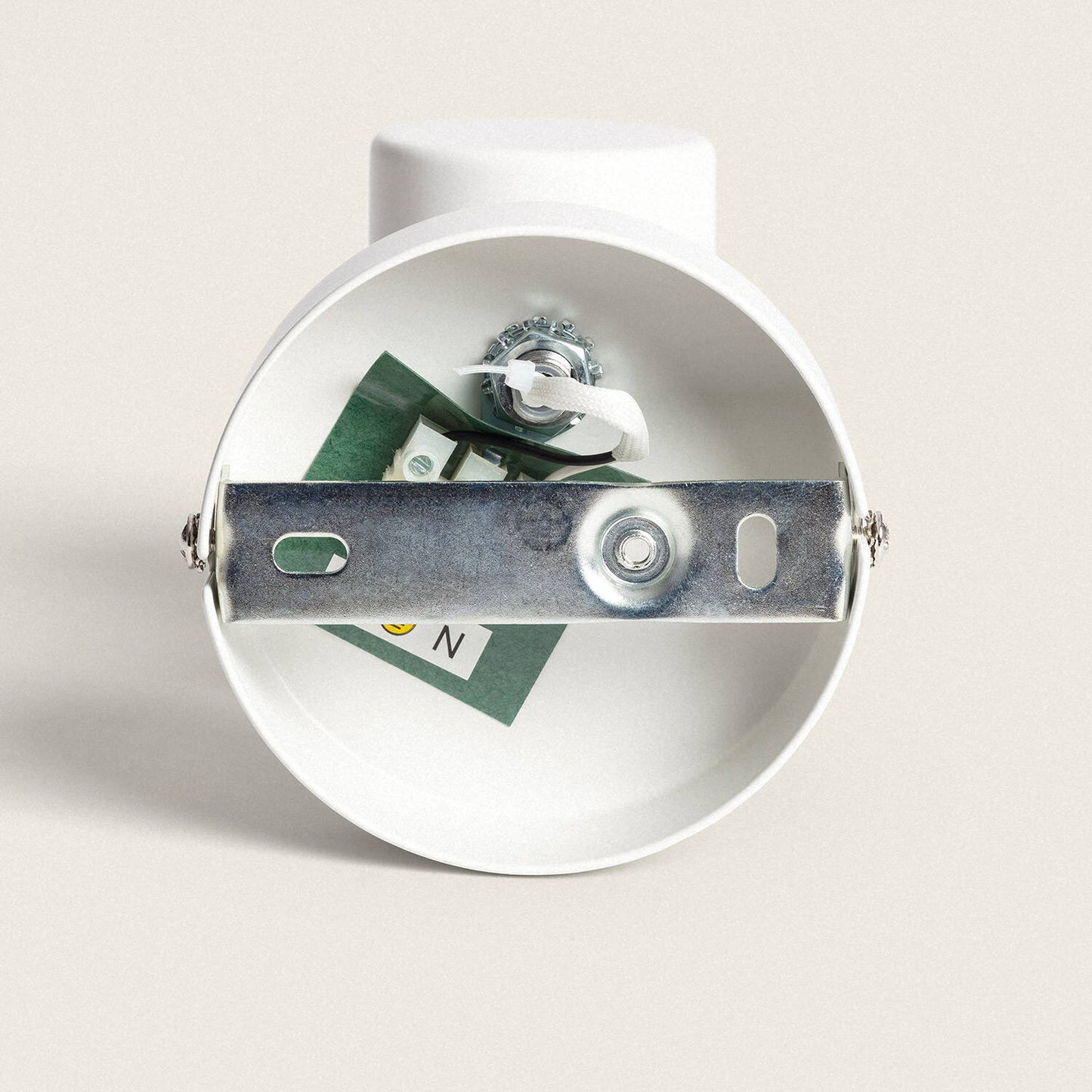 Plafonnier Orientable Métal 1 Spot GU10, IP20, 20W