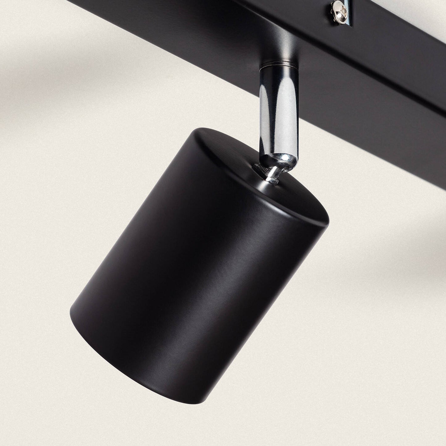 Plafonnier Orientable Métal 3 Spots GU10, IP20, 20W