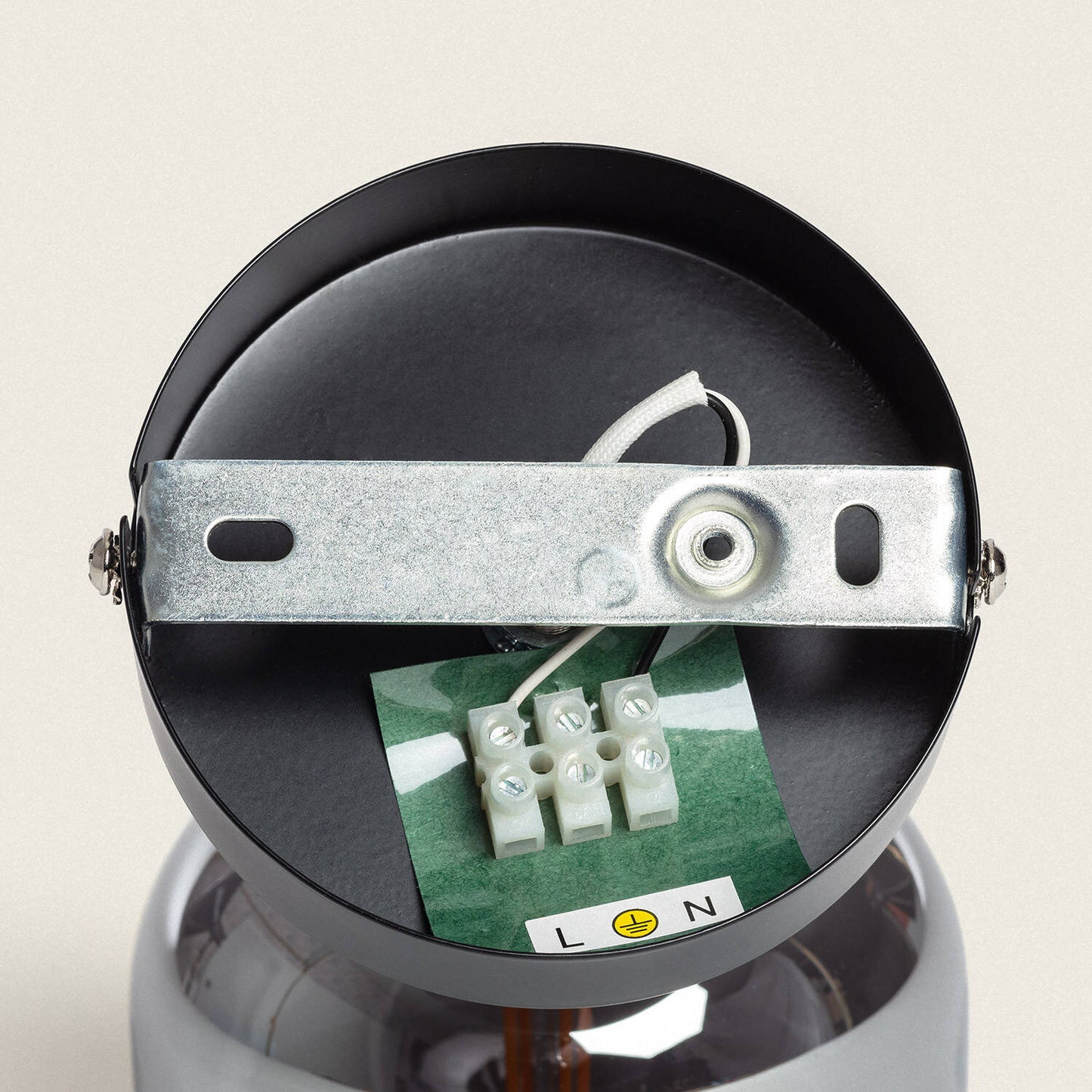 Applique Murale Orientable en Métal et Verre, 20W, IP20, Installation en Saillie