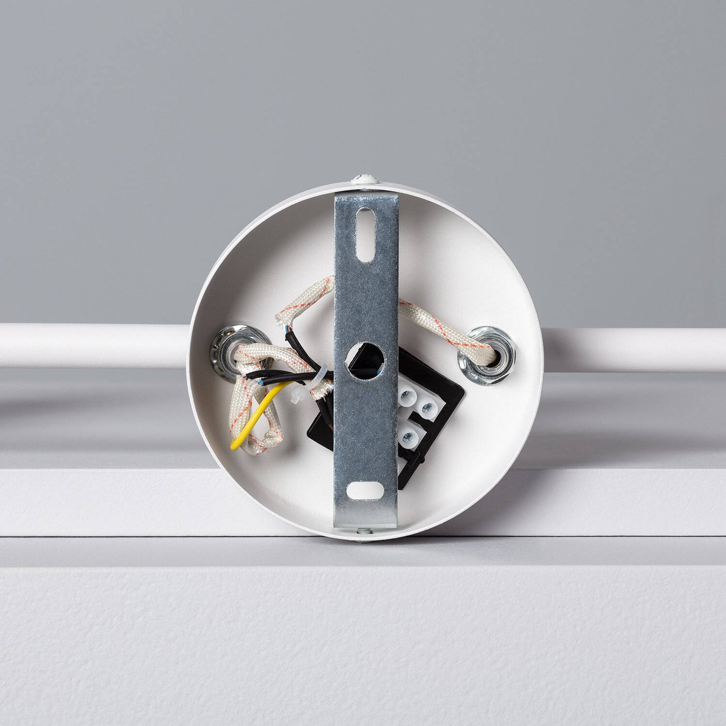 Plafonnier Orientable 3 Spots Mara, Acier et Bois, 12W, IP20