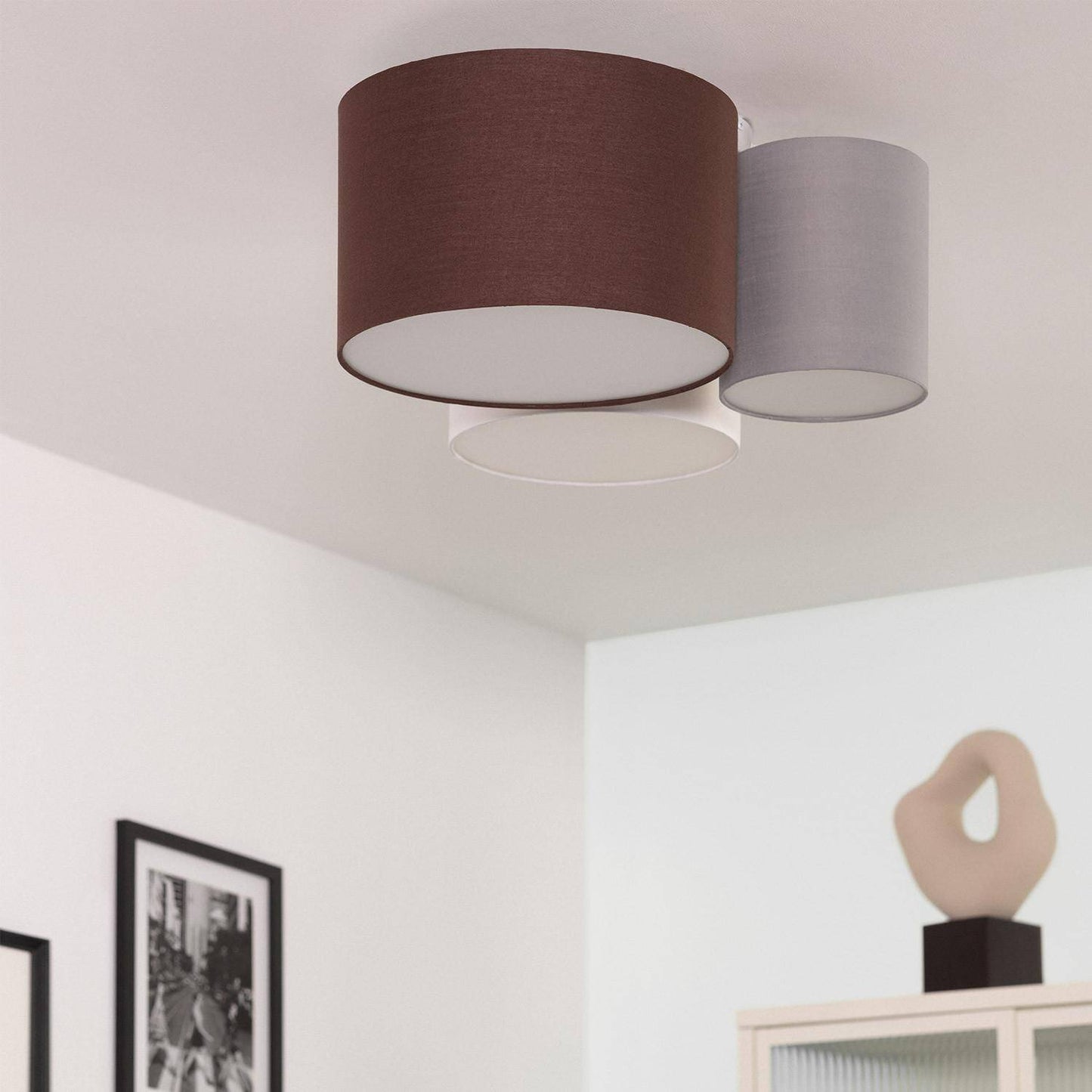 Plafonnier LED Tissu Magogo 40W IP20 pour Intérieur