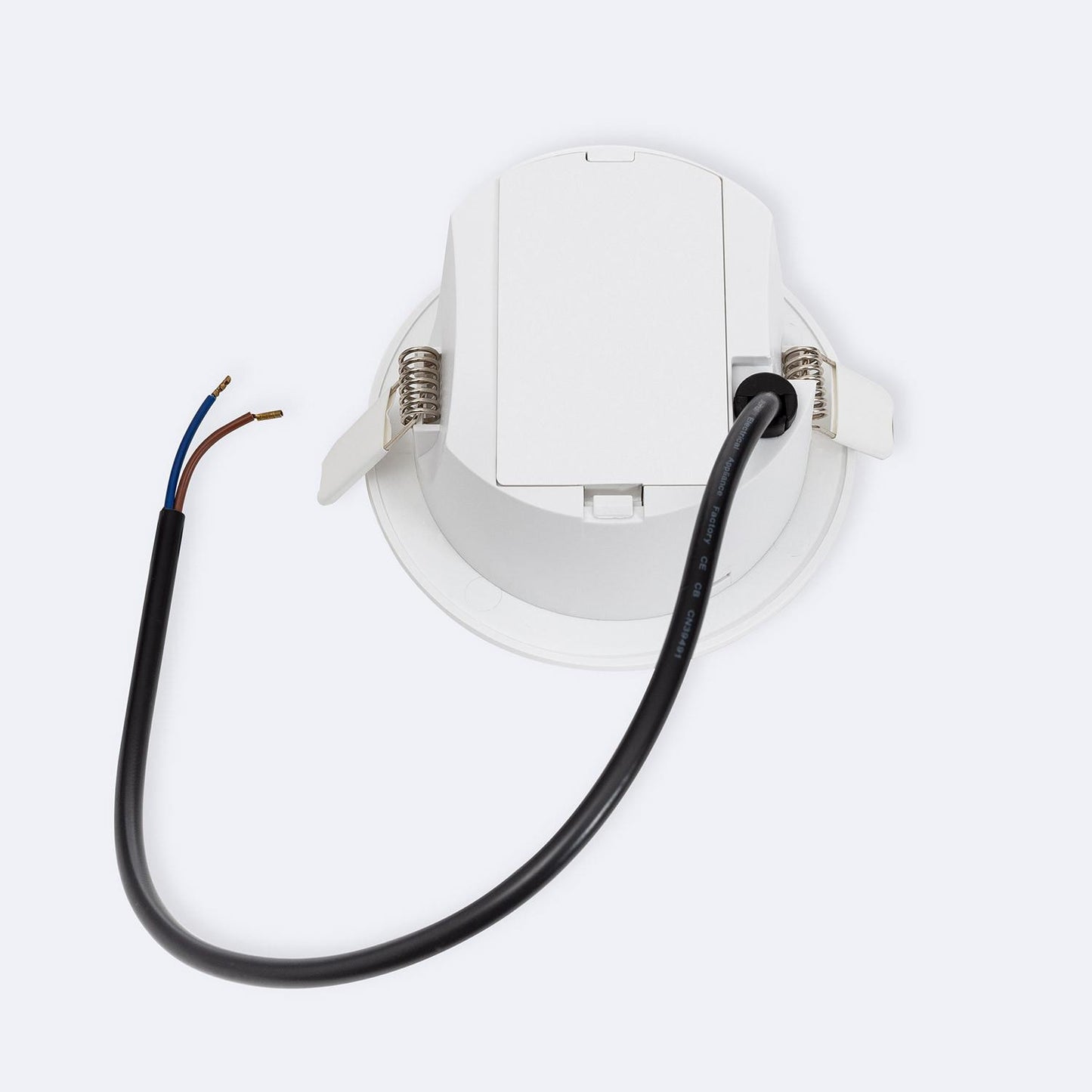 Éclairage de Secours LED Encastrable 2W IP40 Rond 120lm