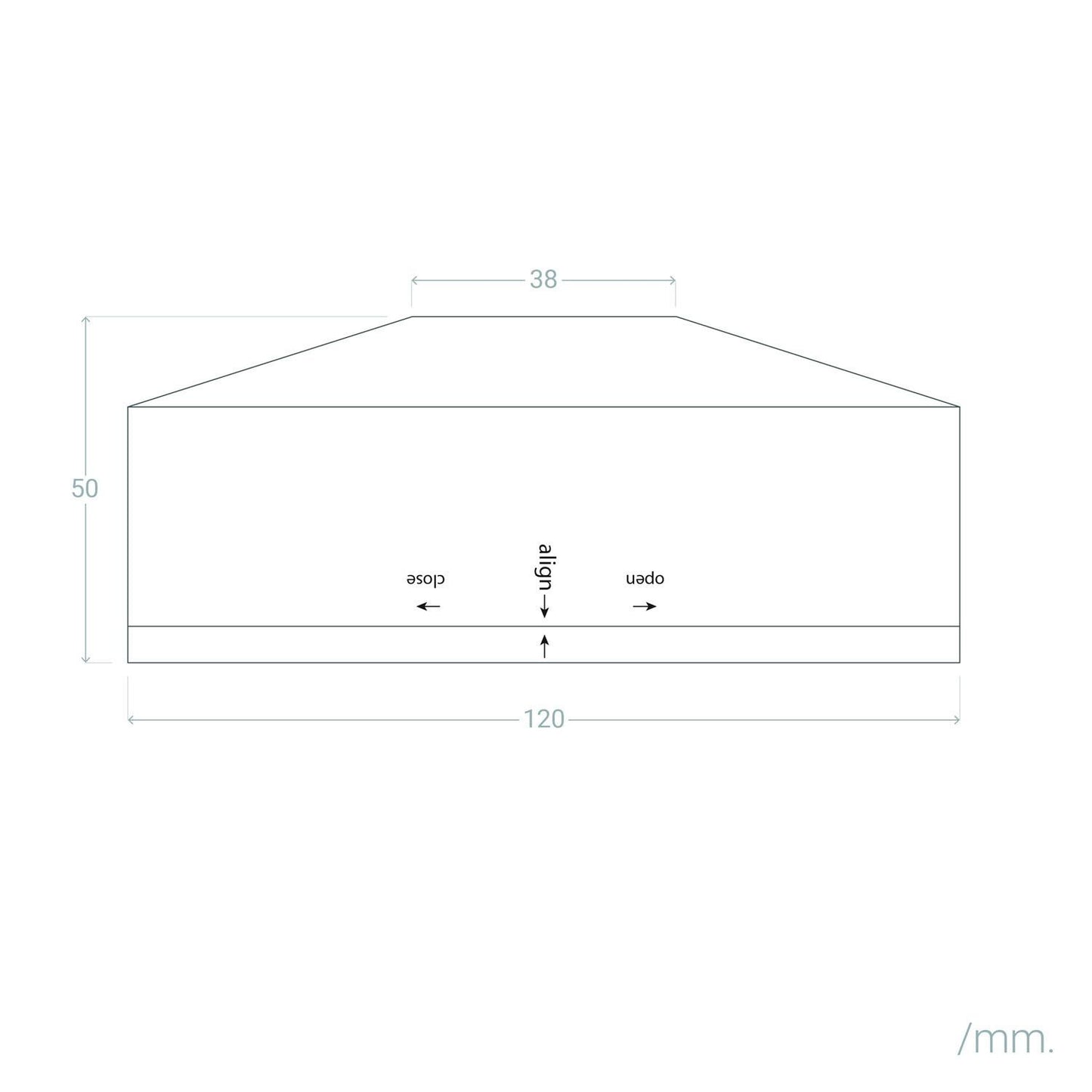 Éclairage de Sécurité LED 2.5W IP20 Installation en Saillie