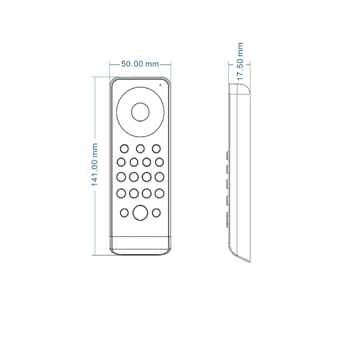 Télécommande RF Intérieure pour Variateur LED RGB, IP20