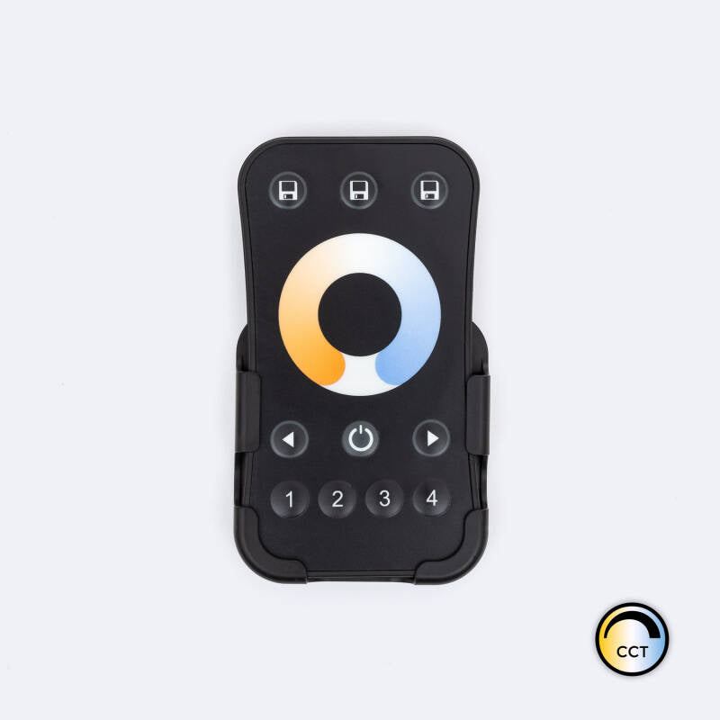 Télécommande RF En Saillie pour Variateurs 4 Zones, IP20, Usage Intérieur