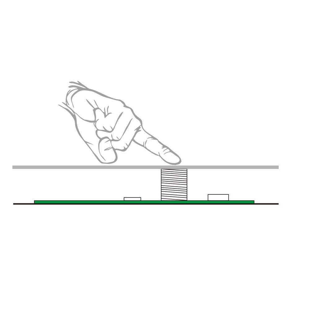 Interrupteur Tactile pour Ruban LED, IP20, Usage Intérieur