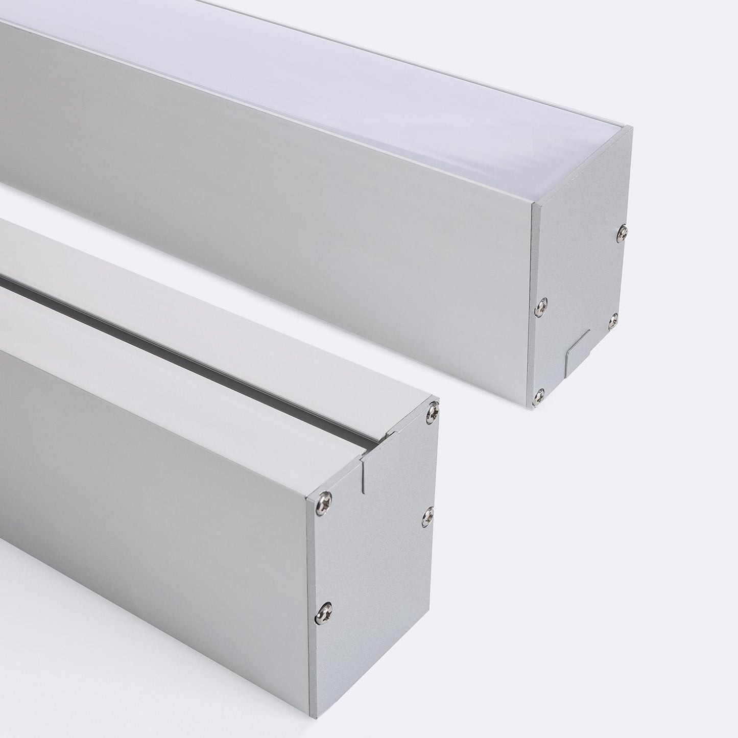 Profilé Aluminium 2m pour Ruban LED, Suspension, Usage Intérieur