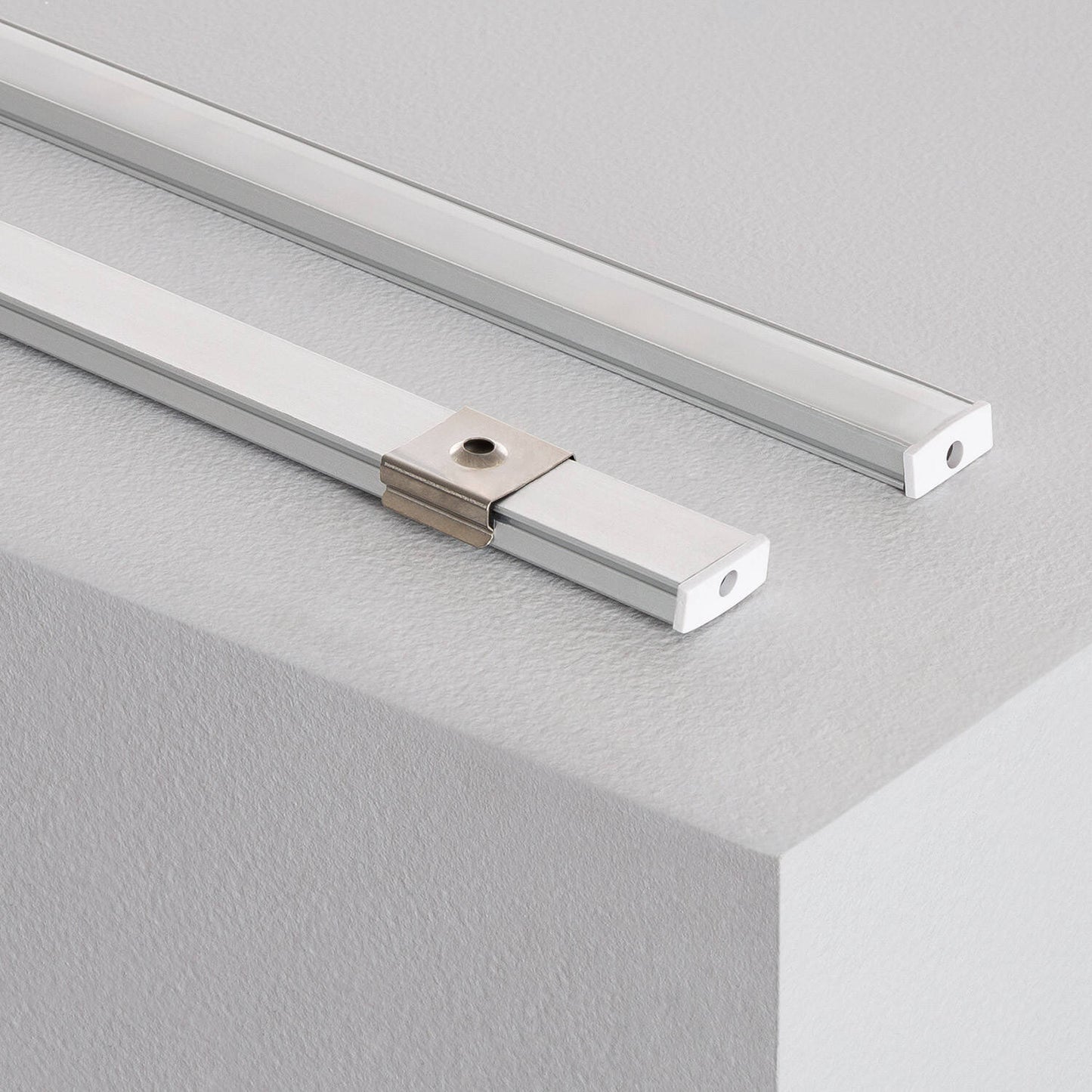 Ruban LED 500mm 5W, Installation en Saillie, Aluminium