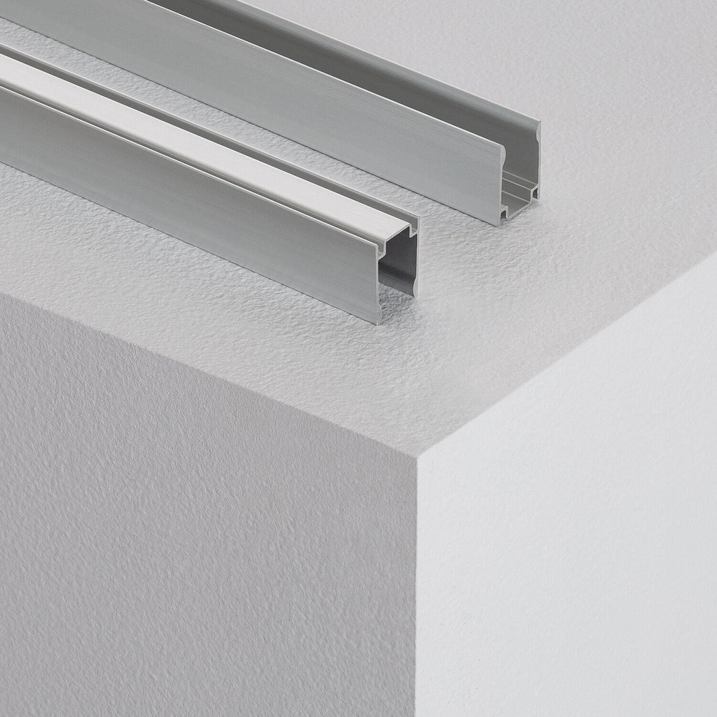 Profilé Aluminium 1m pour Ruban LED 11W/m 220V IP67 Semi-circulaire Extérieur/Intérieur