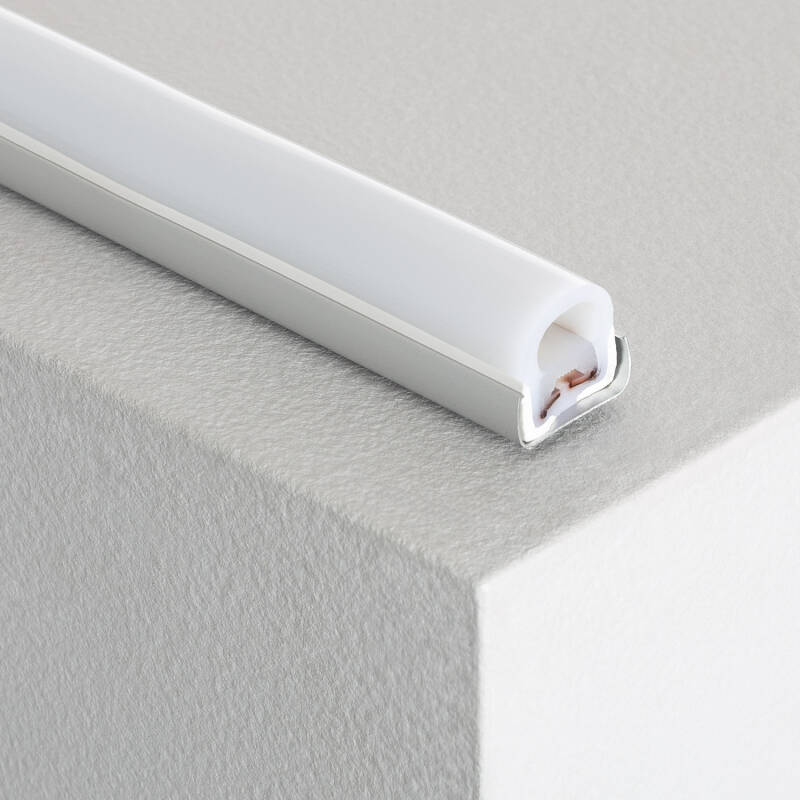 Profilé Aluminium 1m pour Néon LED Flexible 7.5W/m 220V Semi-circulaire IP67