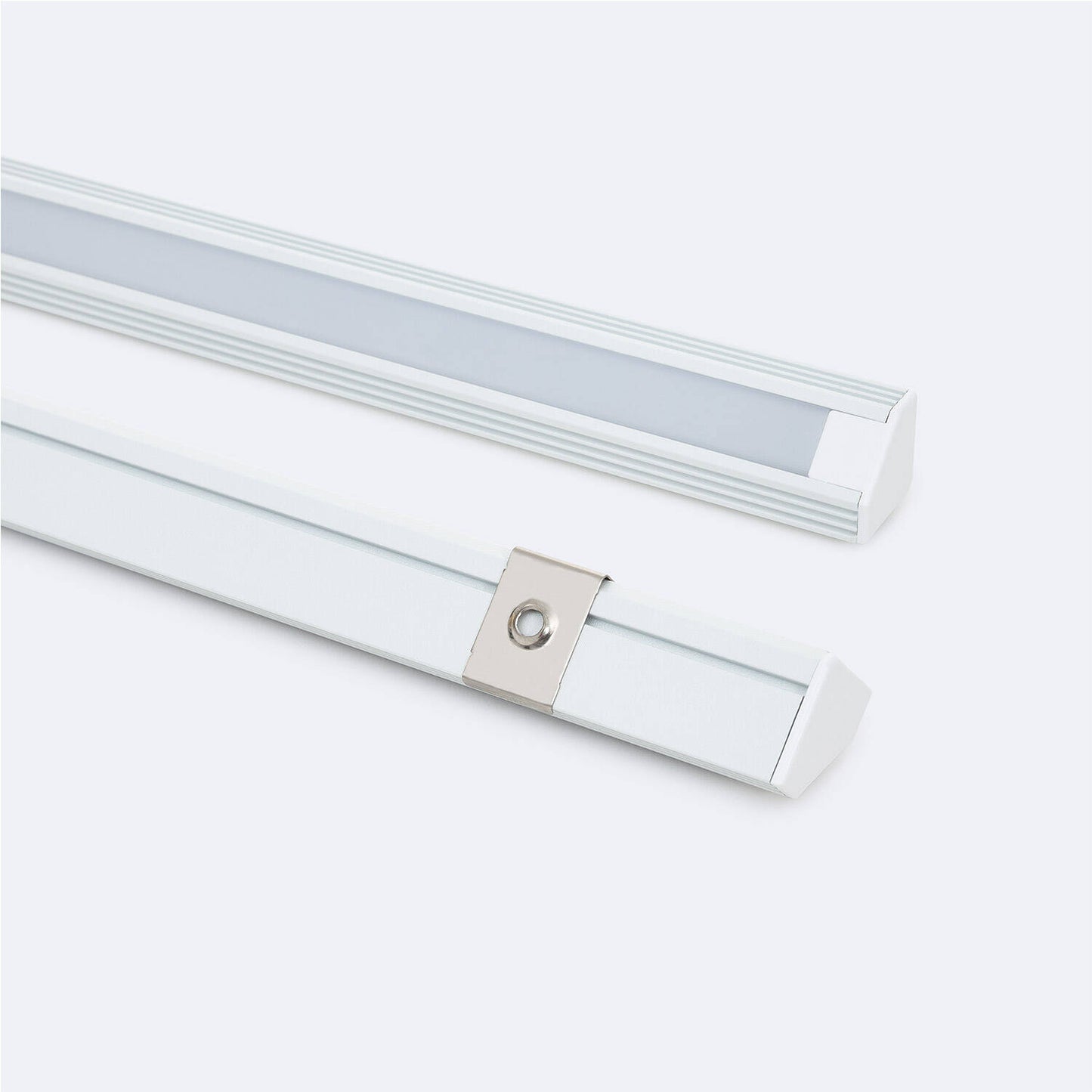 Profilé Aluminium en Saillie 2m pour Ruban LED 11 mm