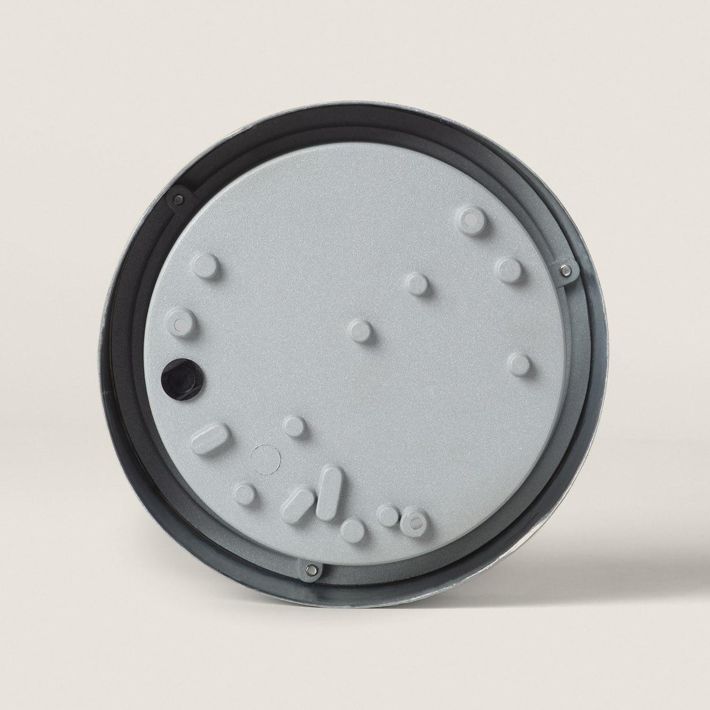Plafonnier Extérieur Rond Hublot Ø200 mm IP44 en Acier Galvanisé