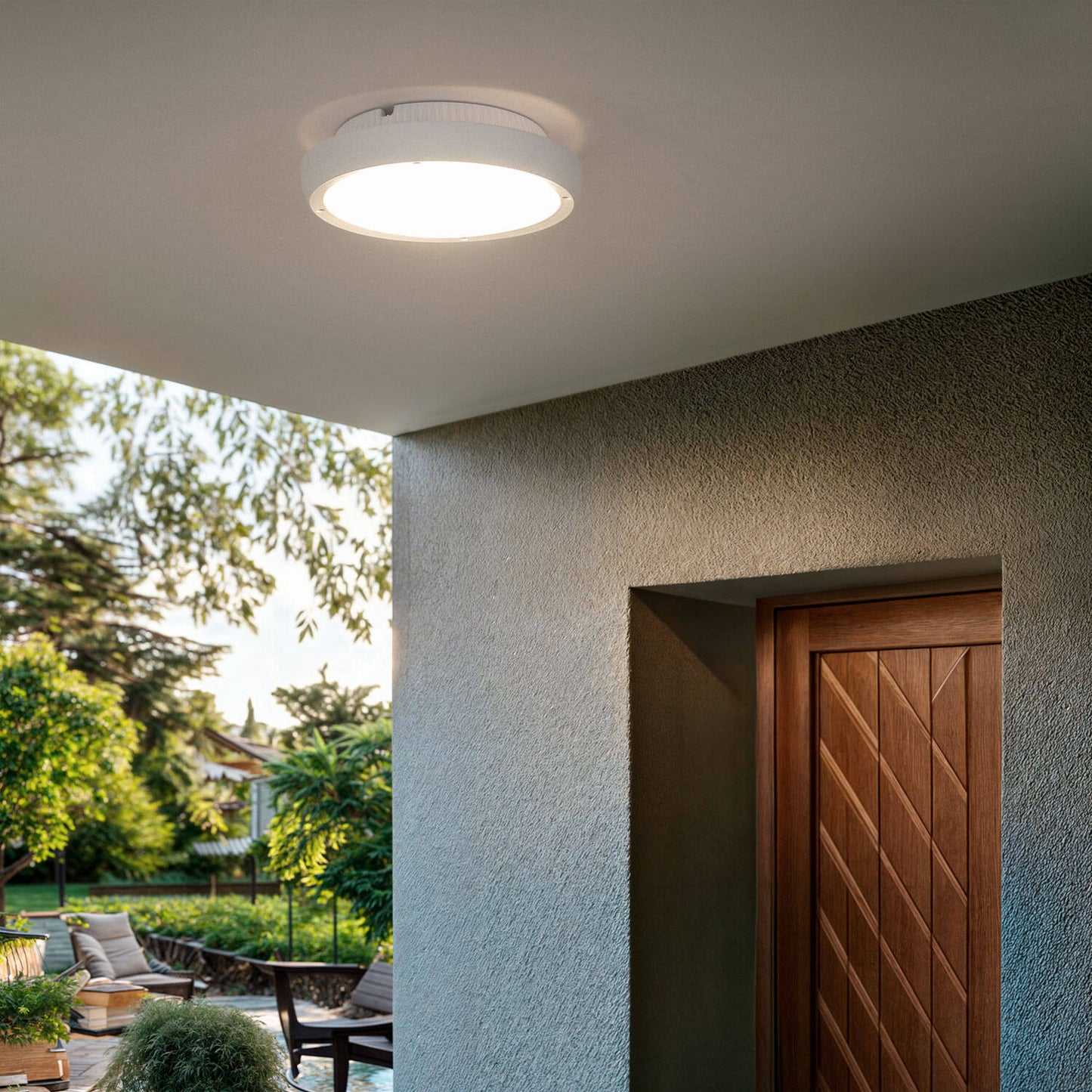 Plafonnier Rond Extérieur IP65 Ø300 mm 20W