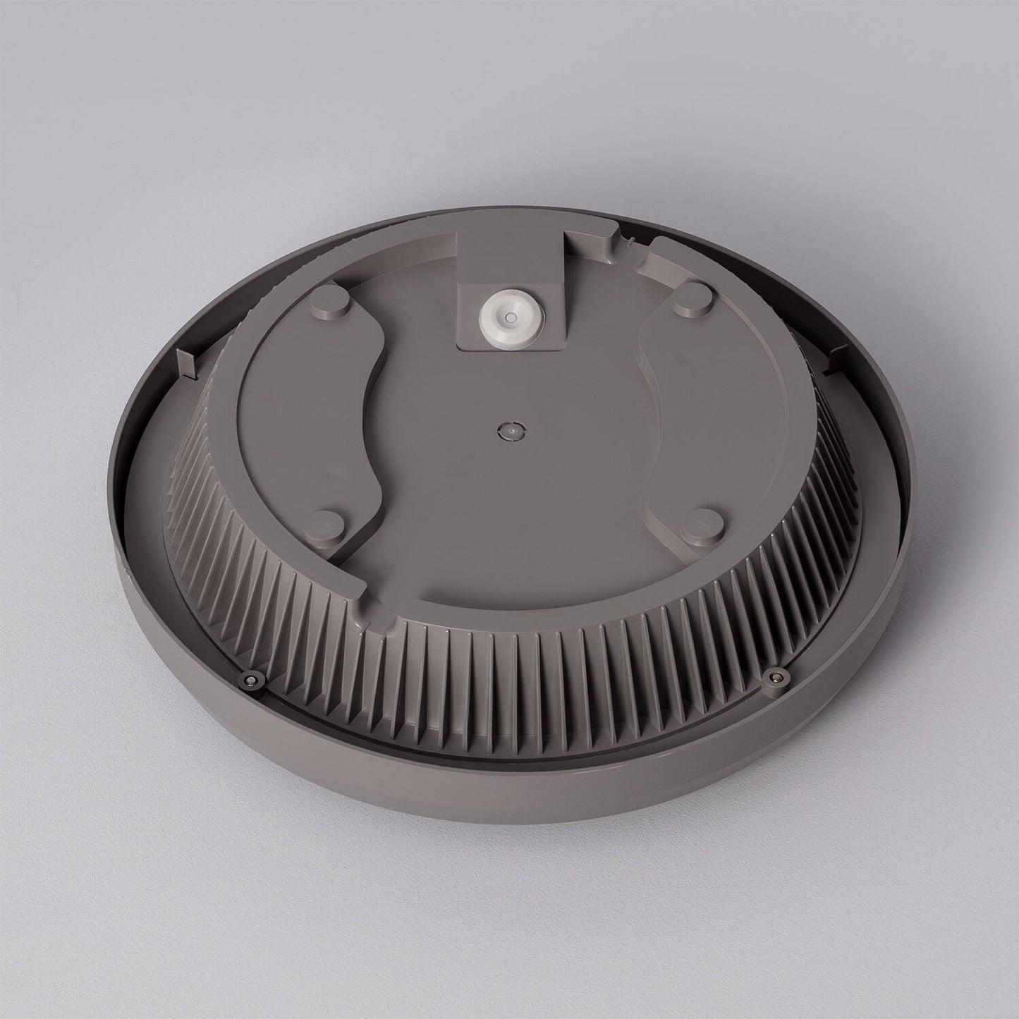 Plafonnier LED Rond Extérieur IP65 Gris Ø300 mm 20W