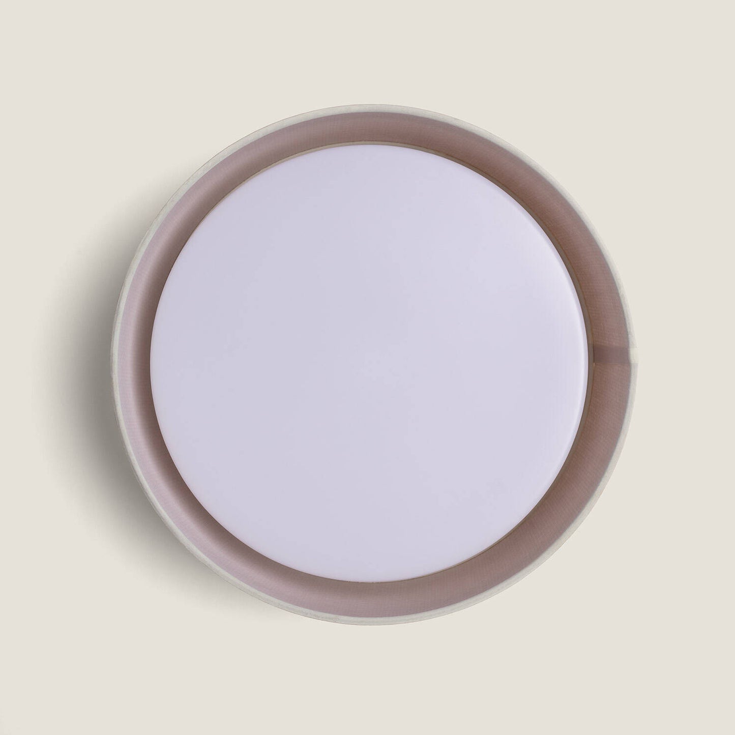 Plafonnier Rond en Rotin Ø360, IP20, 20W, Installation en Saillie