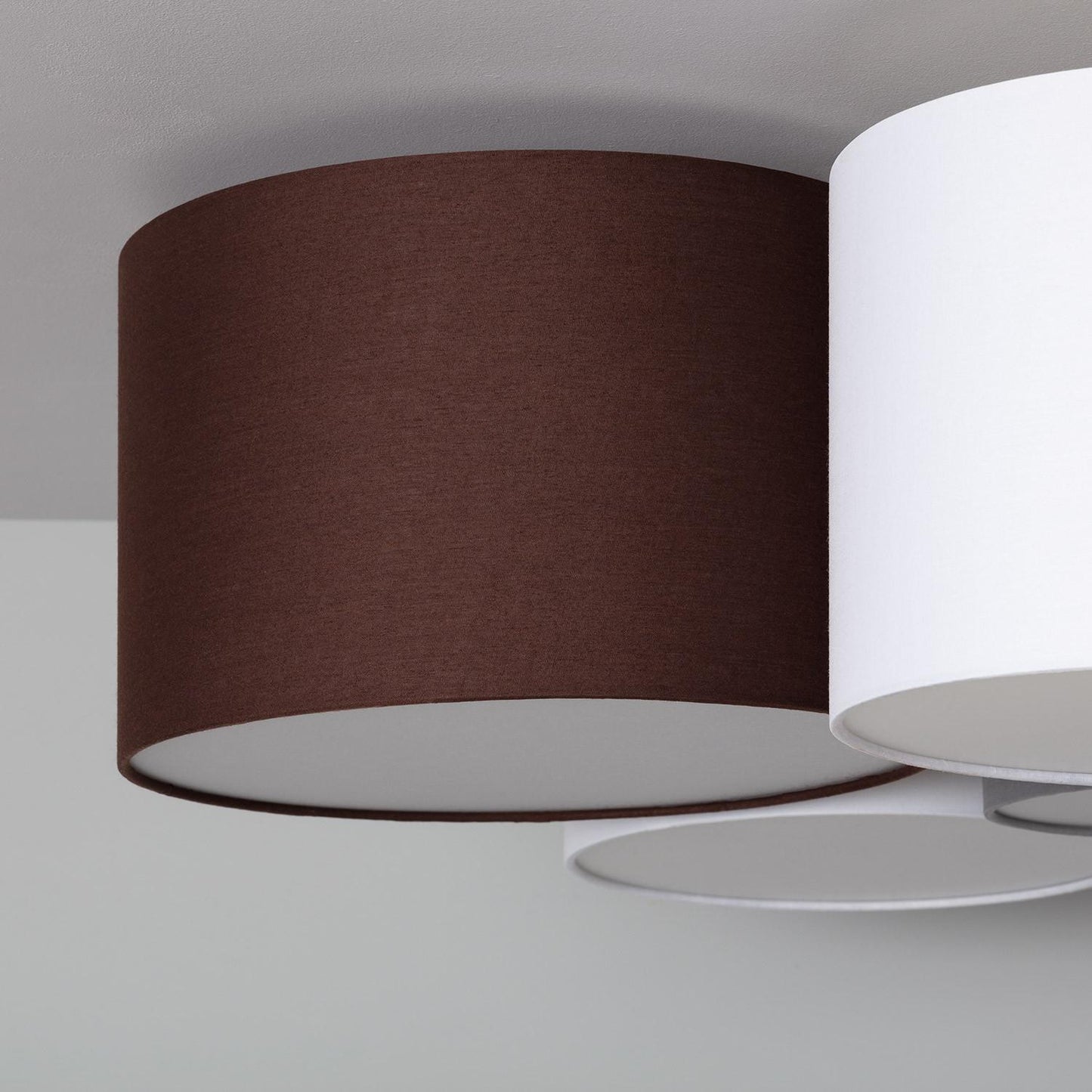 Plafonnier Rond en Tissu 40W IP20 pour Intérieur