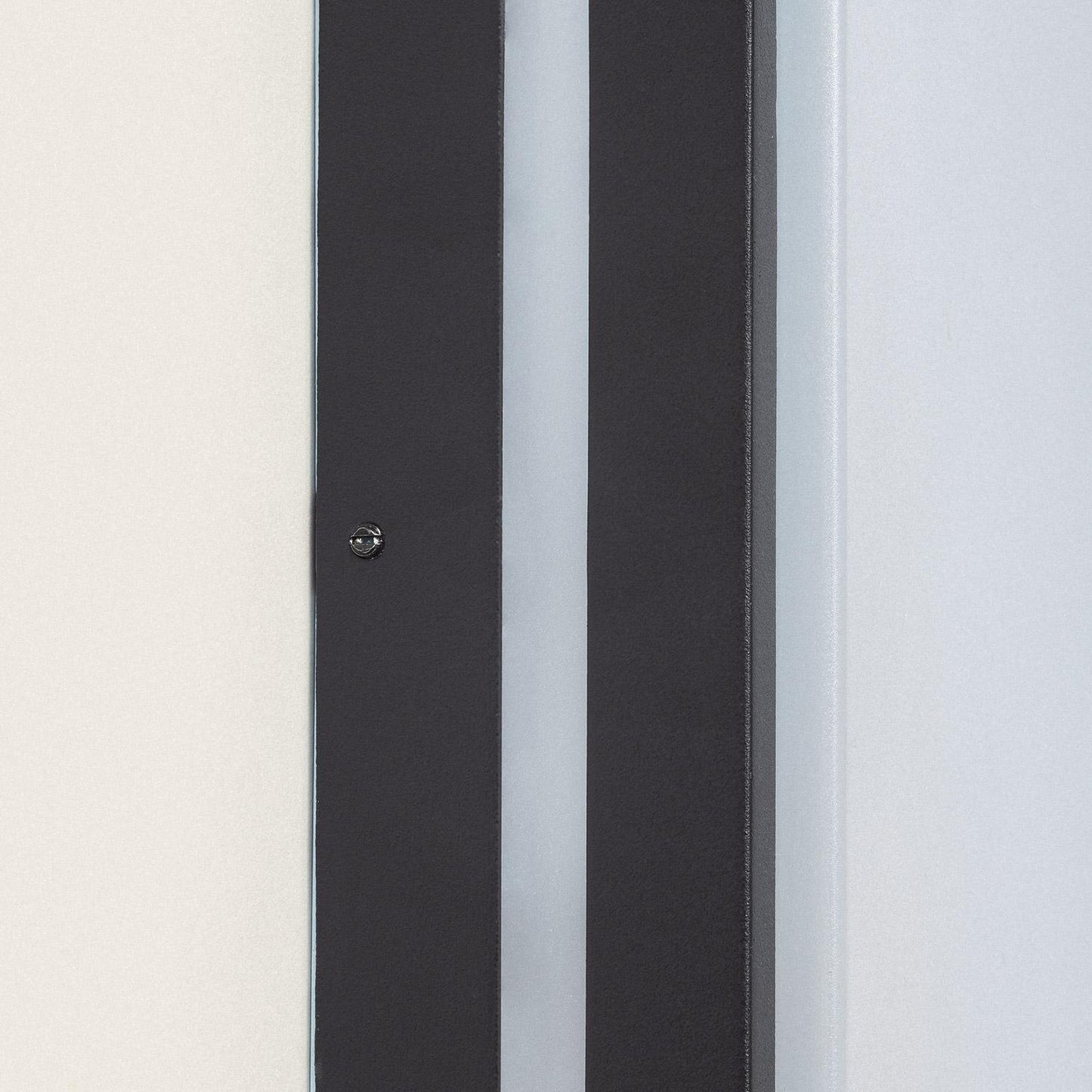 Plafonnier Carré Extérieur 30W IP44 Aluminium Noir 285x285 mm
