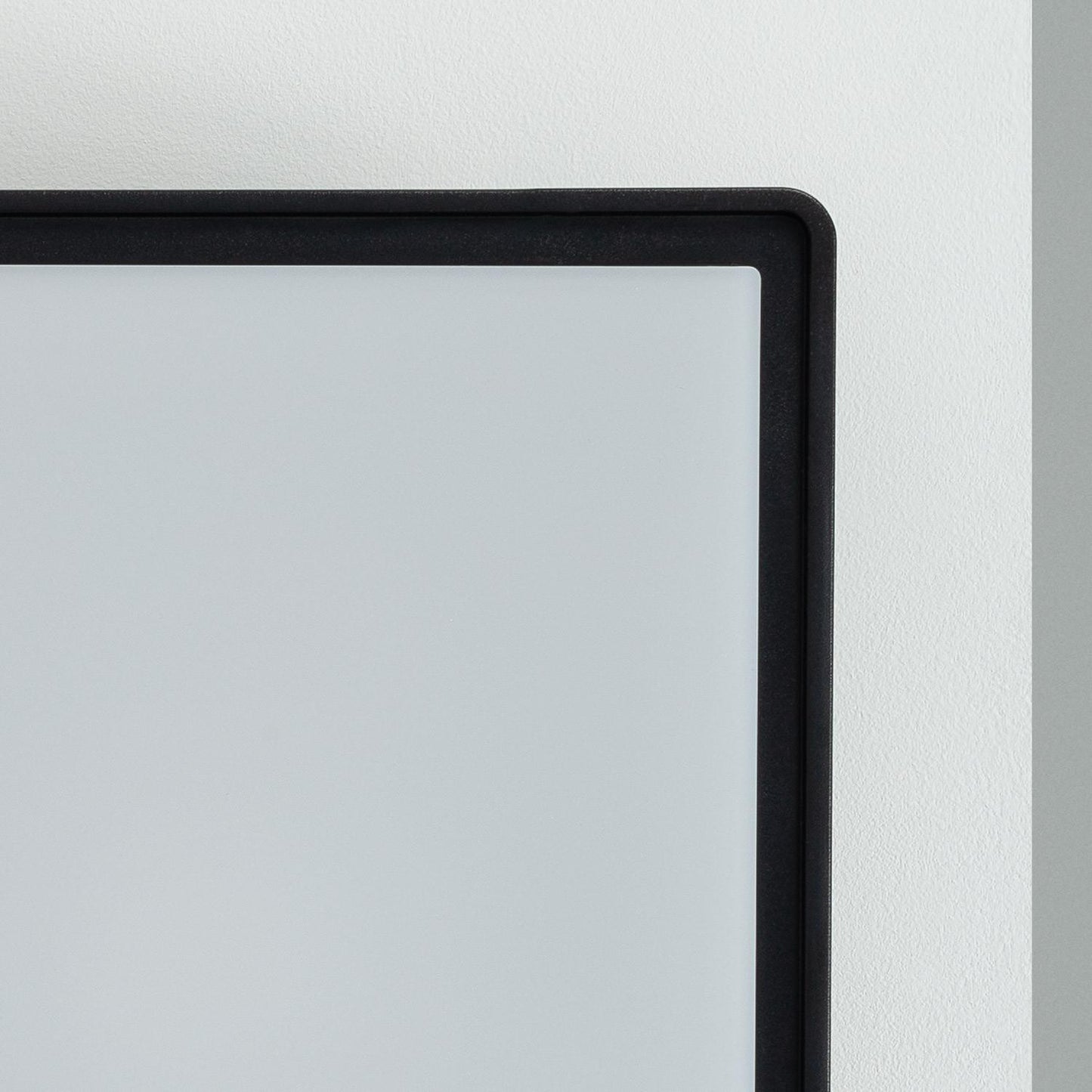 Plafonnier Extérieur Carré Julius 20W IP65, Double E27, Noir