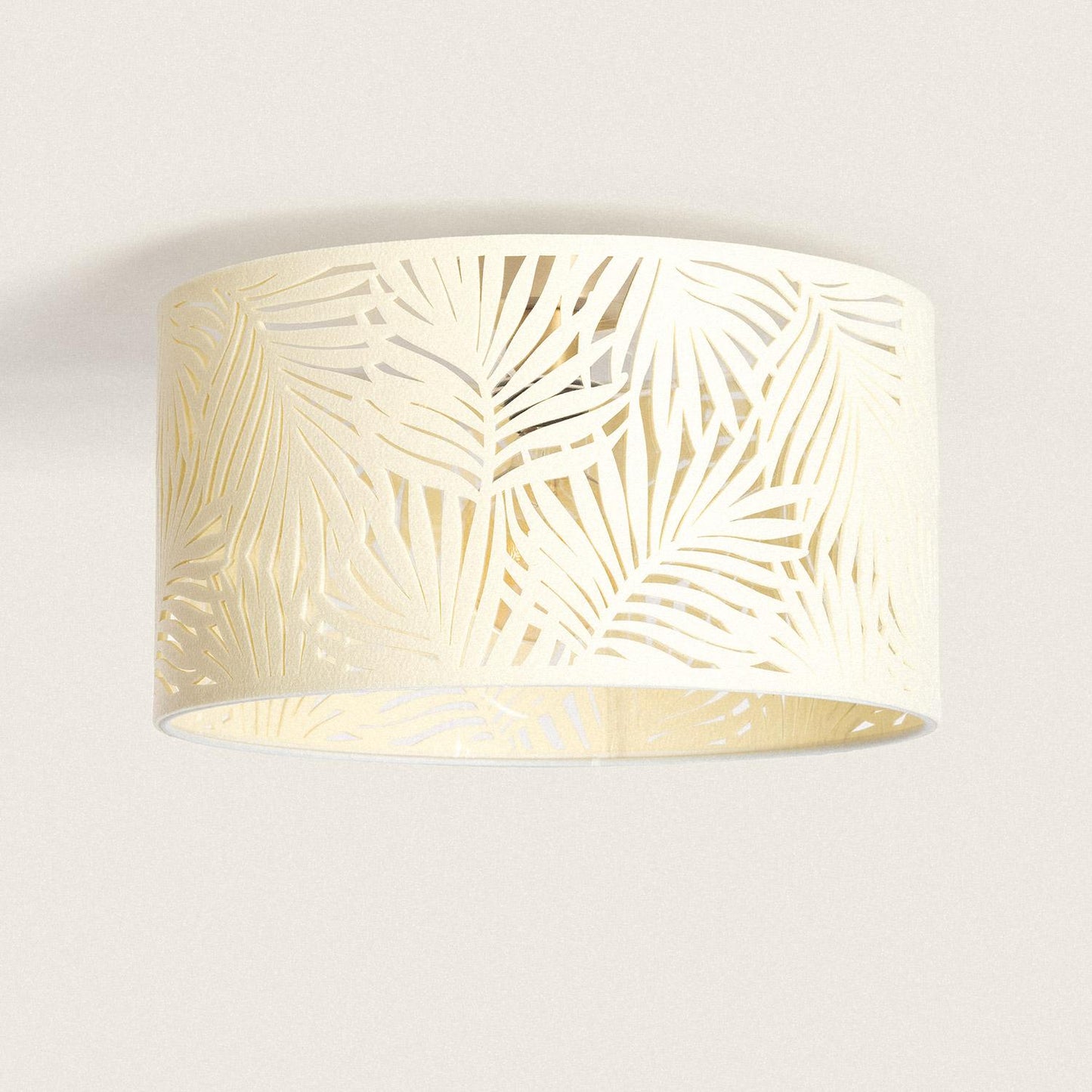 Plafonnier LED E27 40W IP20 en Feutre et Métal pour Intérieur