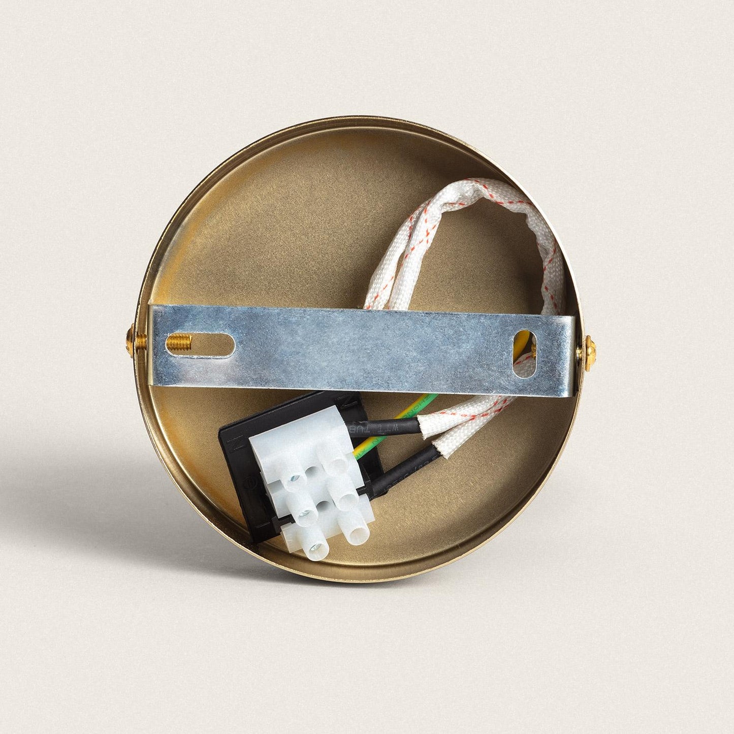 Plafonnier LED E27 40W IP20 en Feutre et Métal pour Intérieur