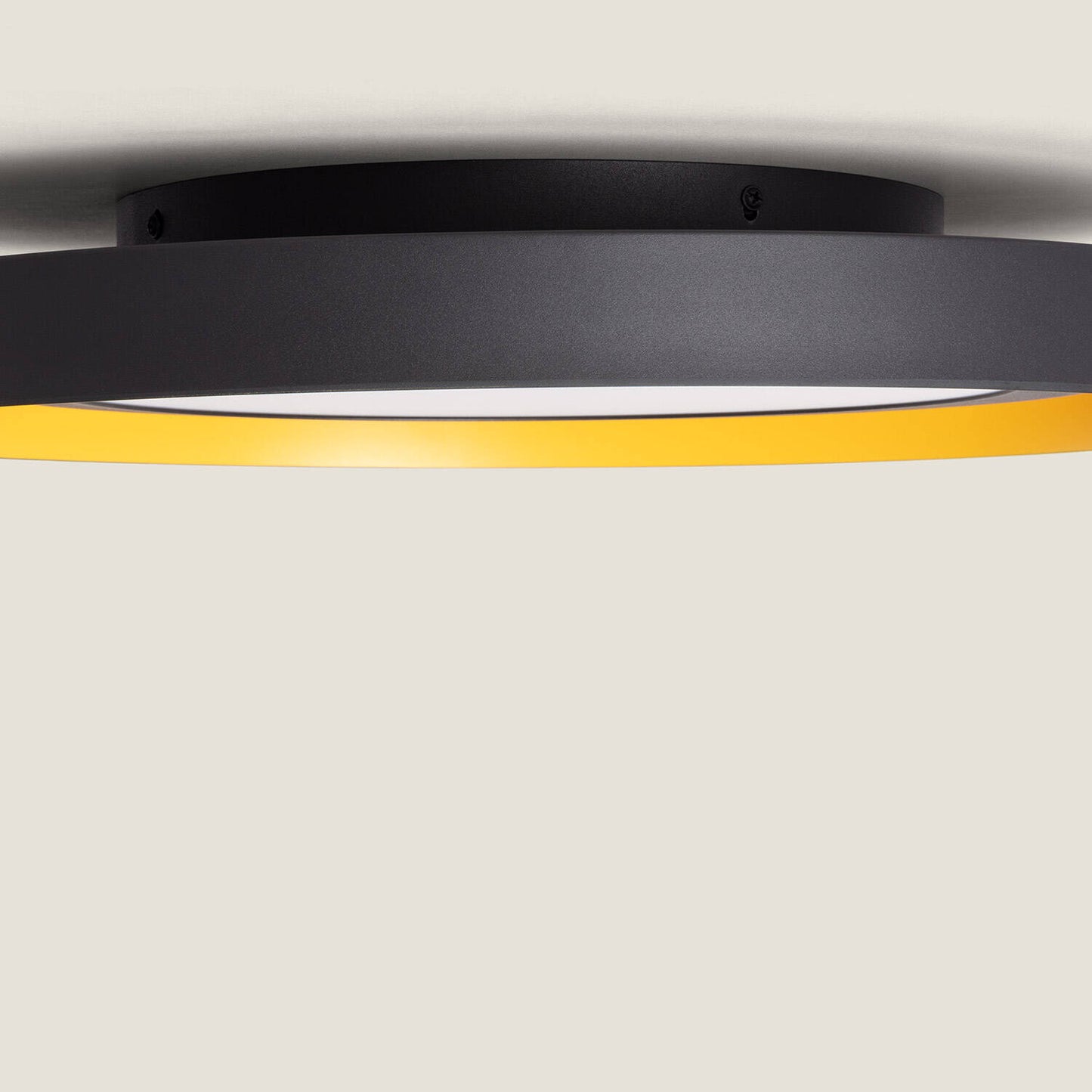Plafonnier LED 30W Noir Mat IP20 1500lm