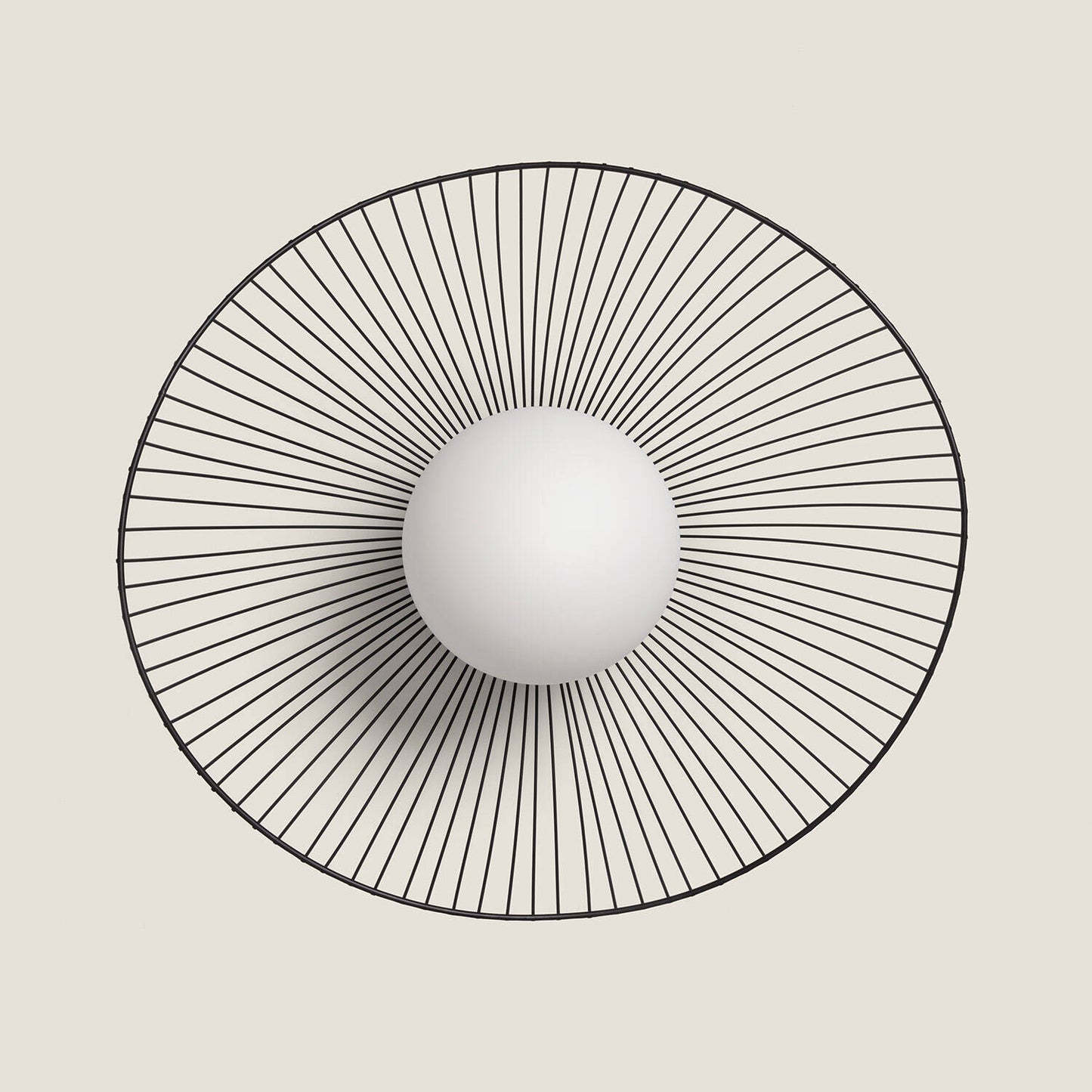 Plafonnier LED Métal et Verre 20W IP20 pour Intérieur