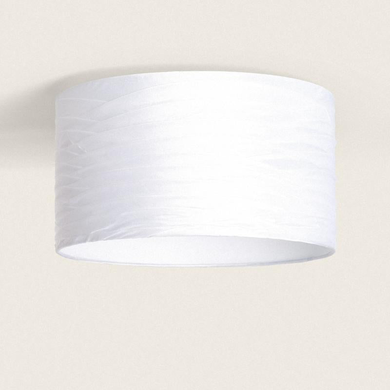 Plafonnier LED Marissa 40W IP20 en Métal et Tissu pour Intérieur