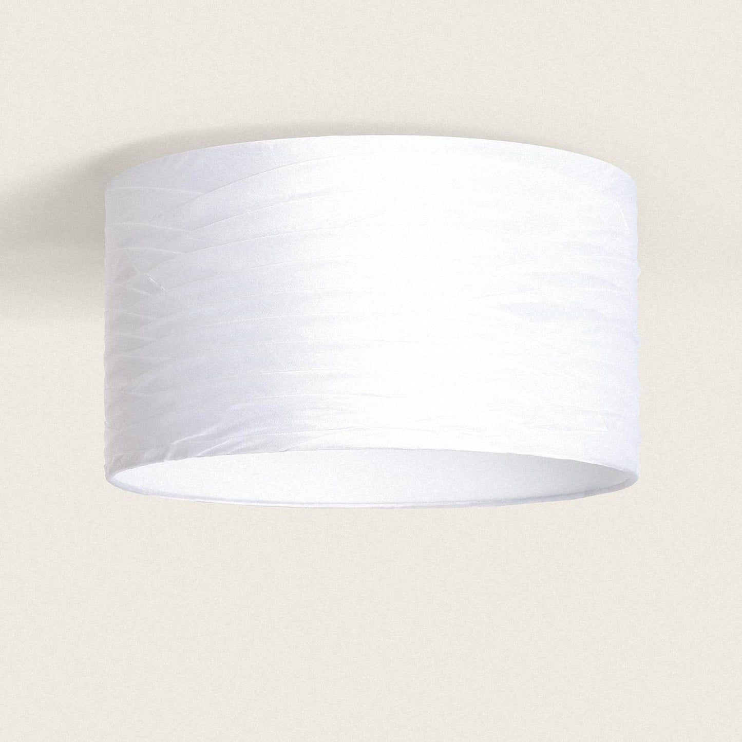 Plafonnier LED Marissa 40W IP20 en Métal et Tissu pour Intérieur