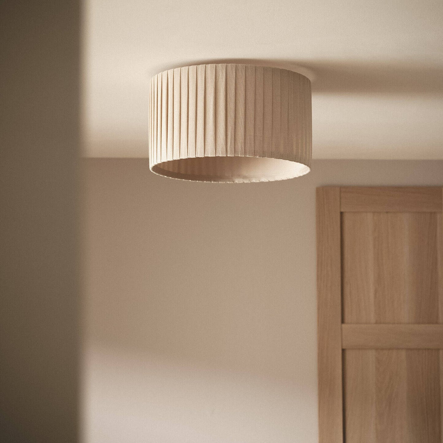 Plafonnier LED Tissu Petrina 40W IP20 Installation en Saillie