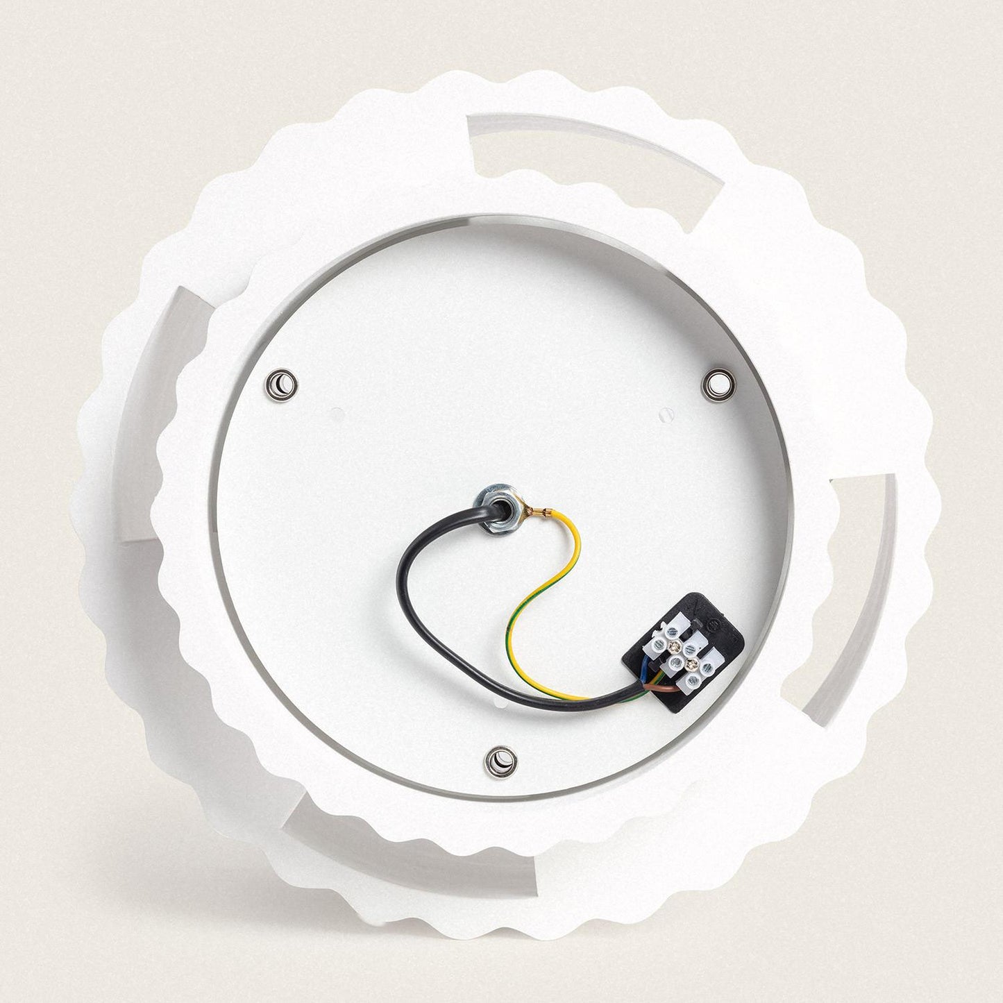 Plafonnier LED Plâtre 25W IP20 E27 Installation en Saillie